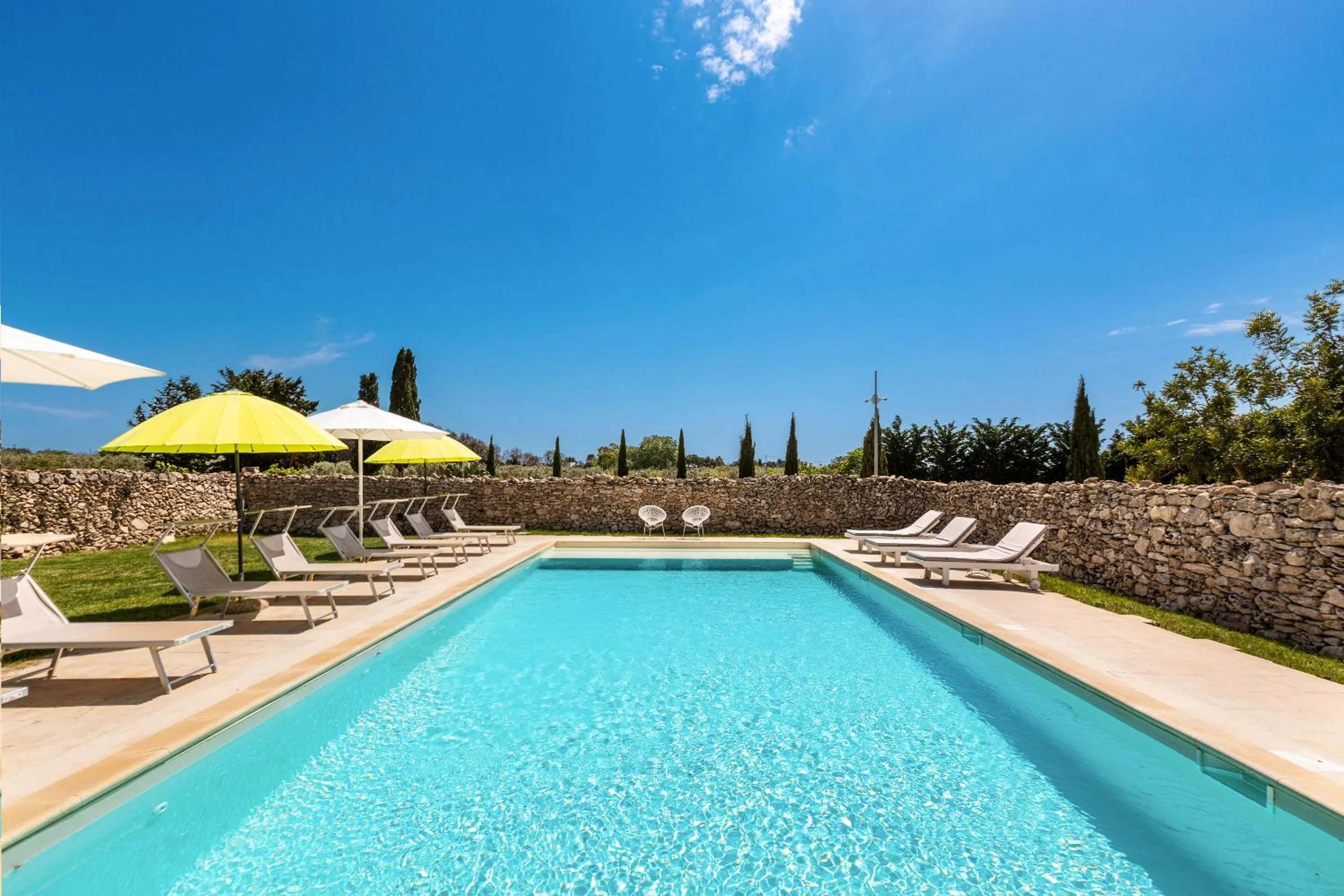 Pool view in Masseria Li Capperi by Perle di Puglia
