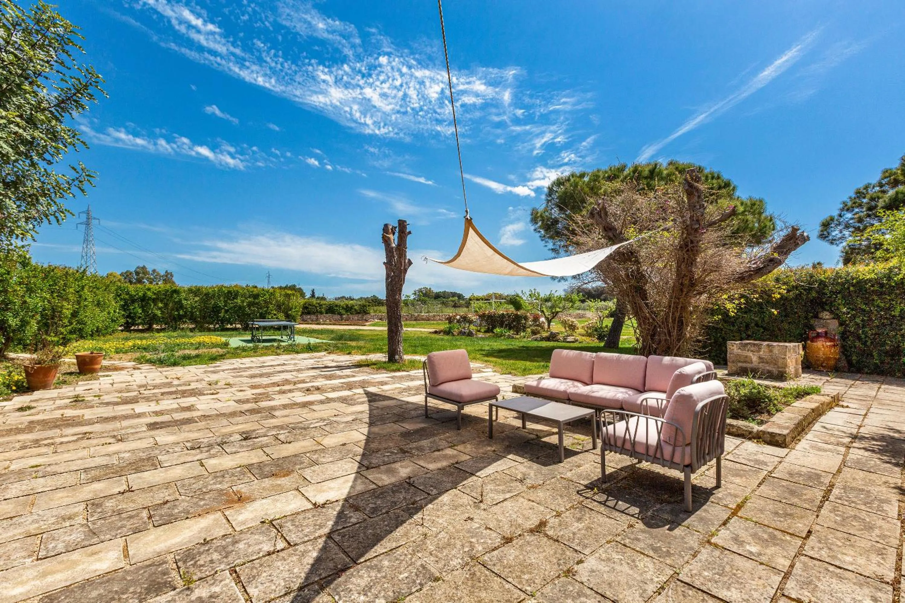 Patio in Masseria Li Capperi by Perle di Puglia