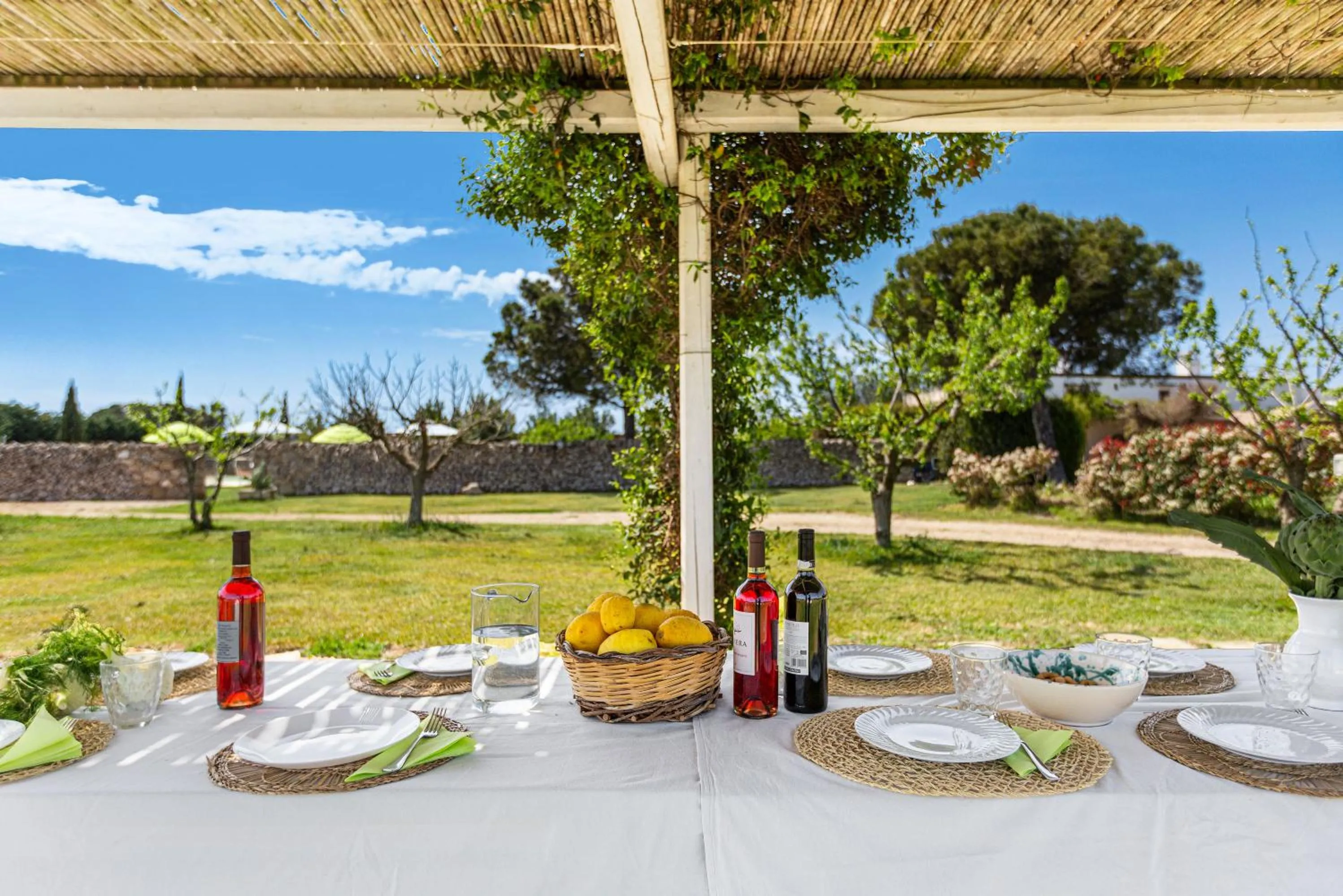 Garden in Masseria Li Capperi by Perle di Puglia
