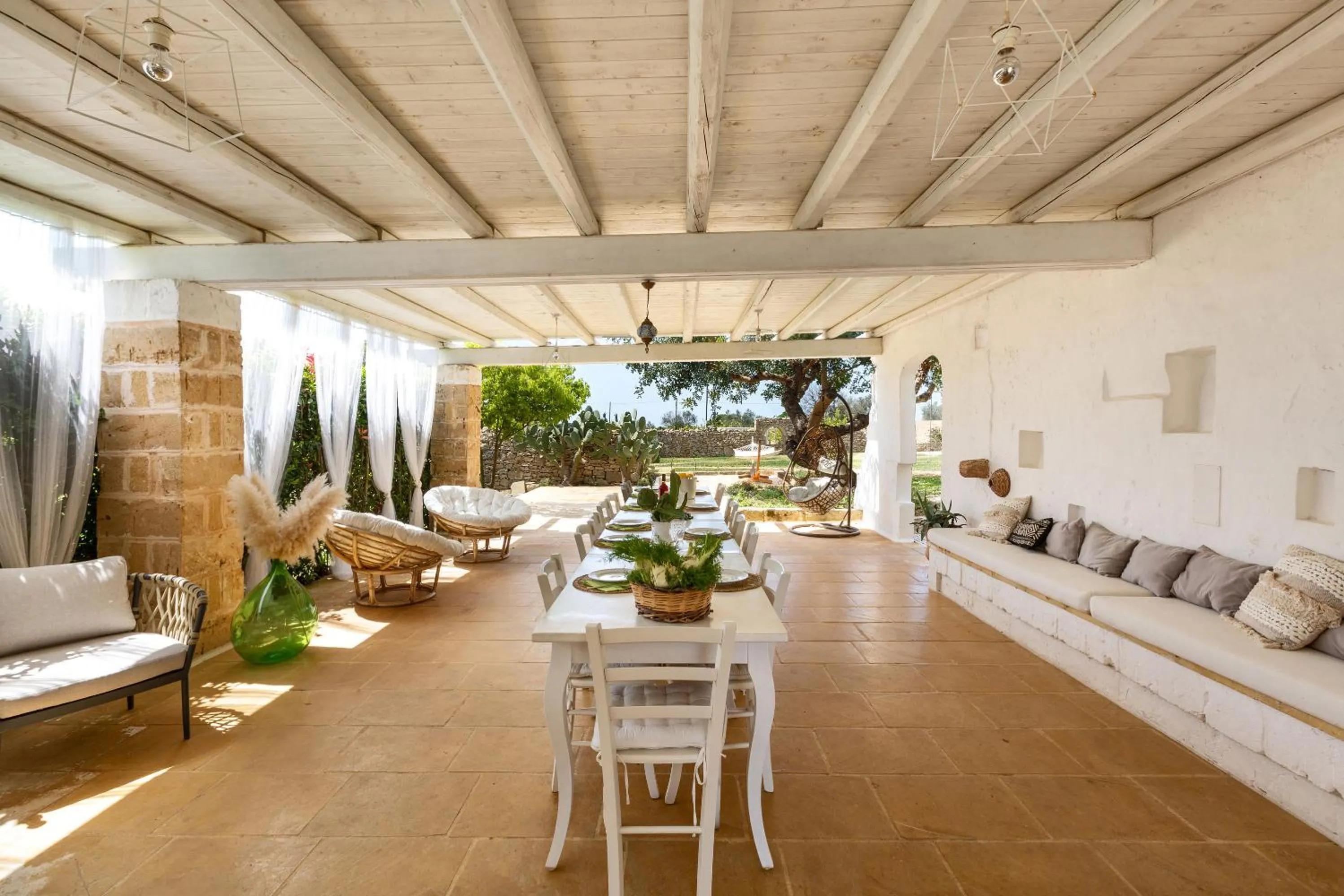 Patio in Masseria Li Capperi by Perle di Puglia