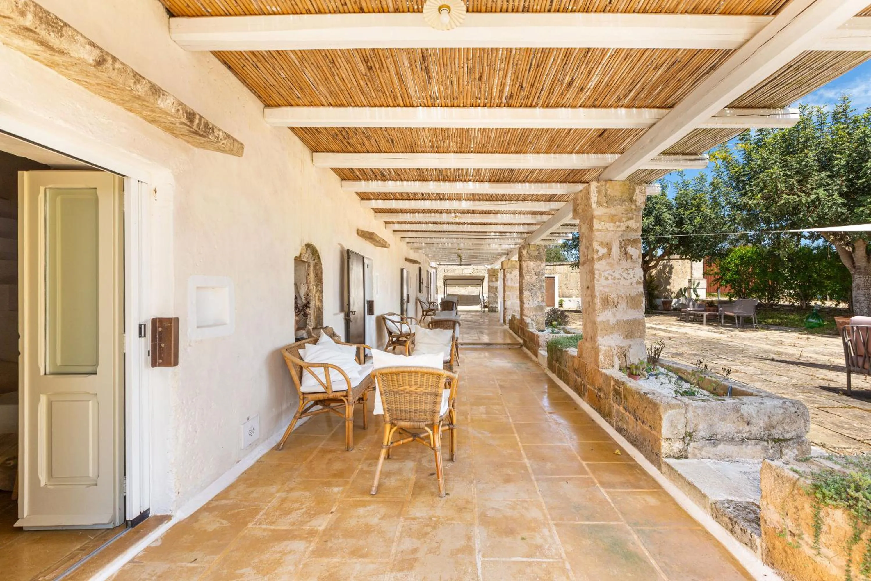 Patio in Masseria Li Capperi by Perle di Puglia