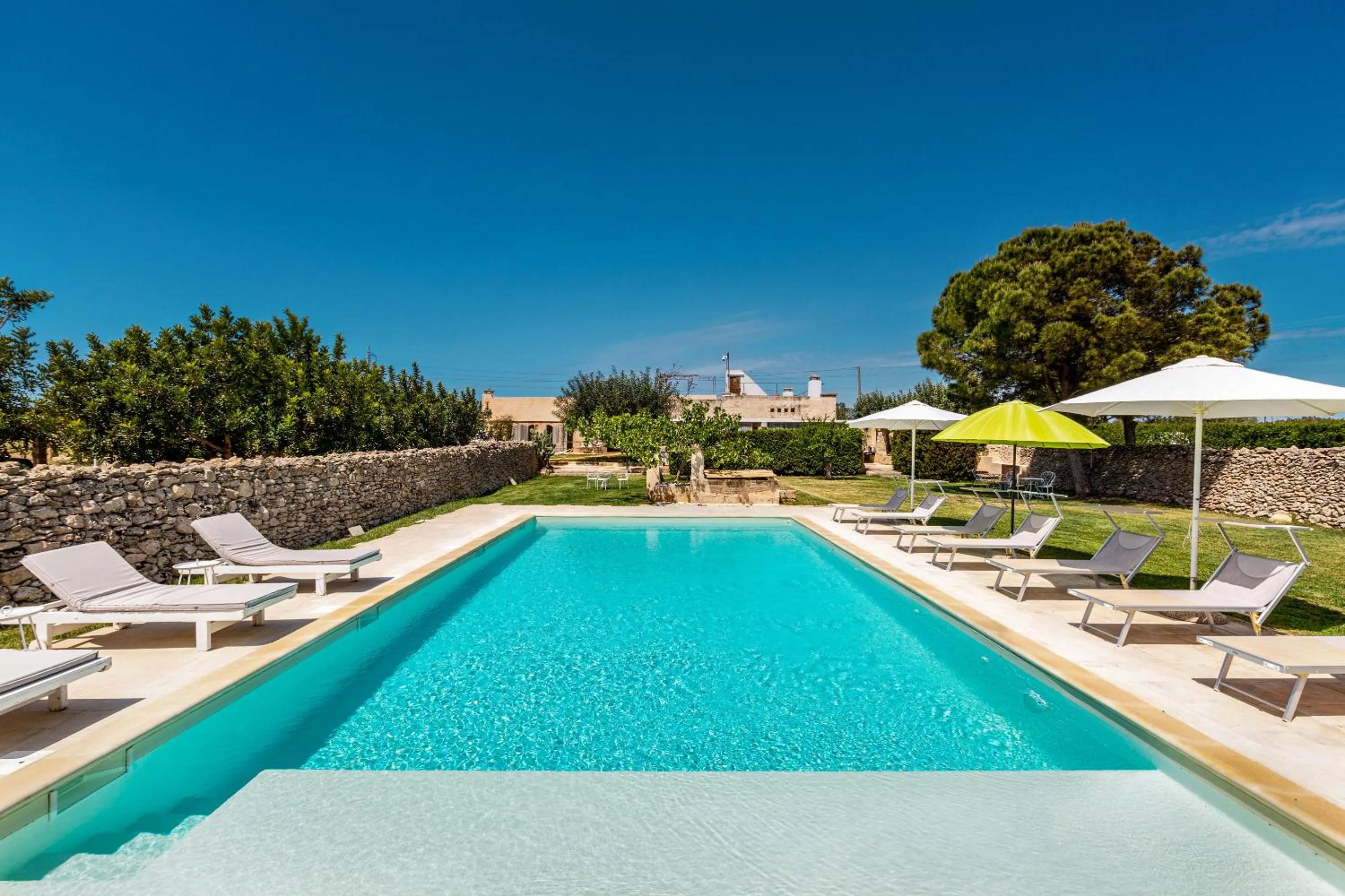 Pool view in Masseria Li Capperi by Perle di Puglia