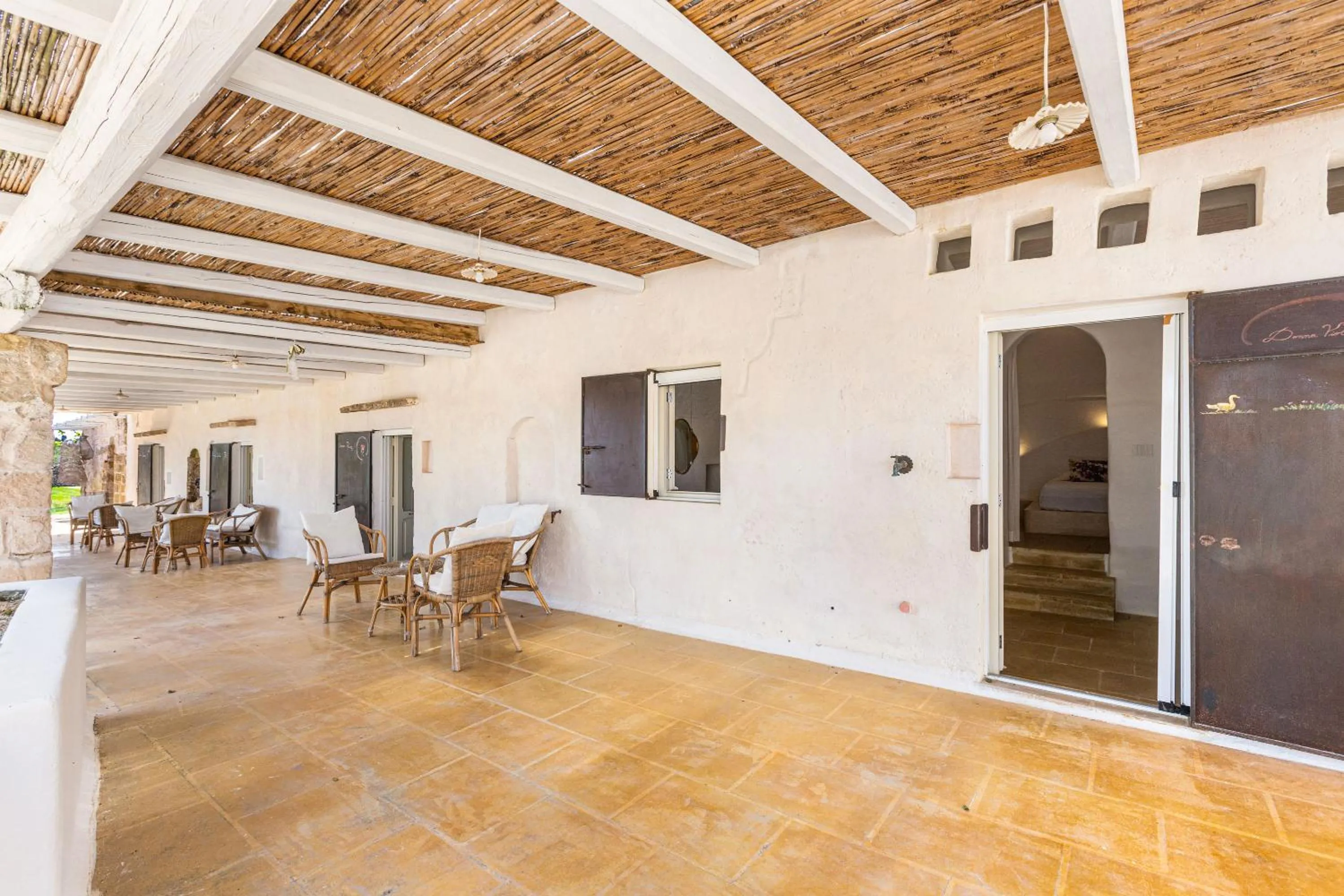 Patio in Masseria Li Capperi by Perle di Puglia