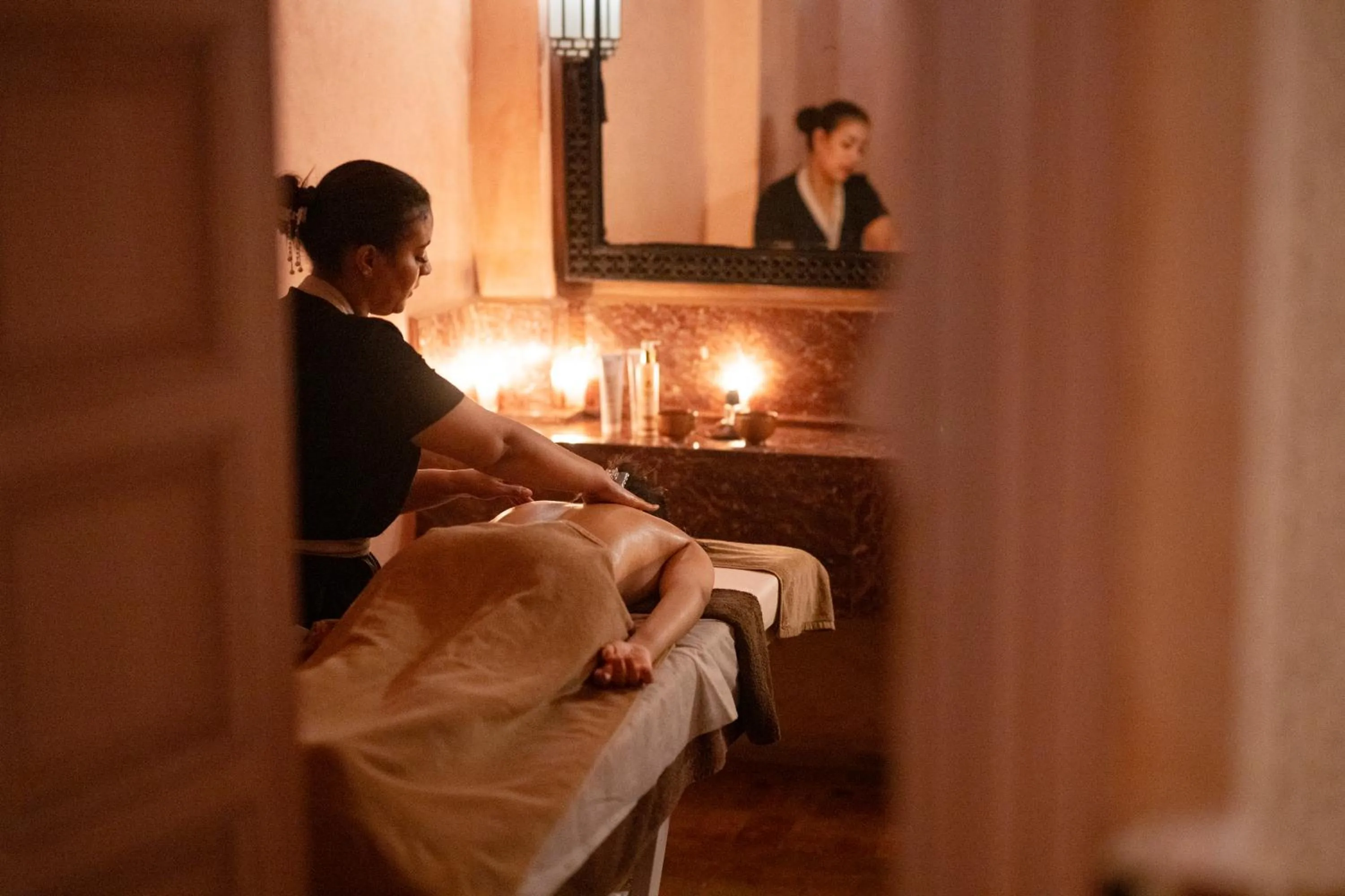 People in Almaha Marrakech Restaurant & SPA