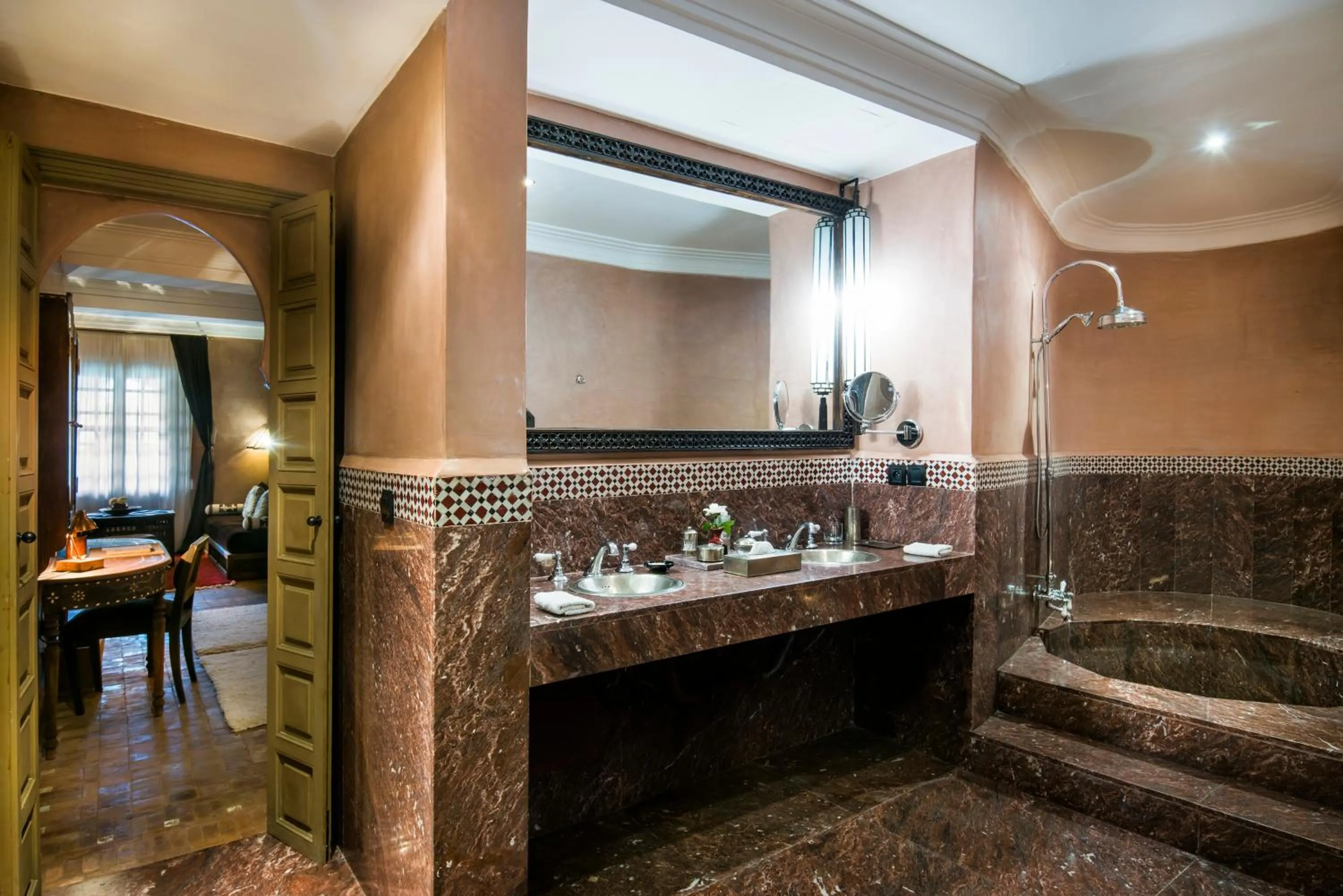 Bathroom in Almaha Marrakech Restaurant & SPA