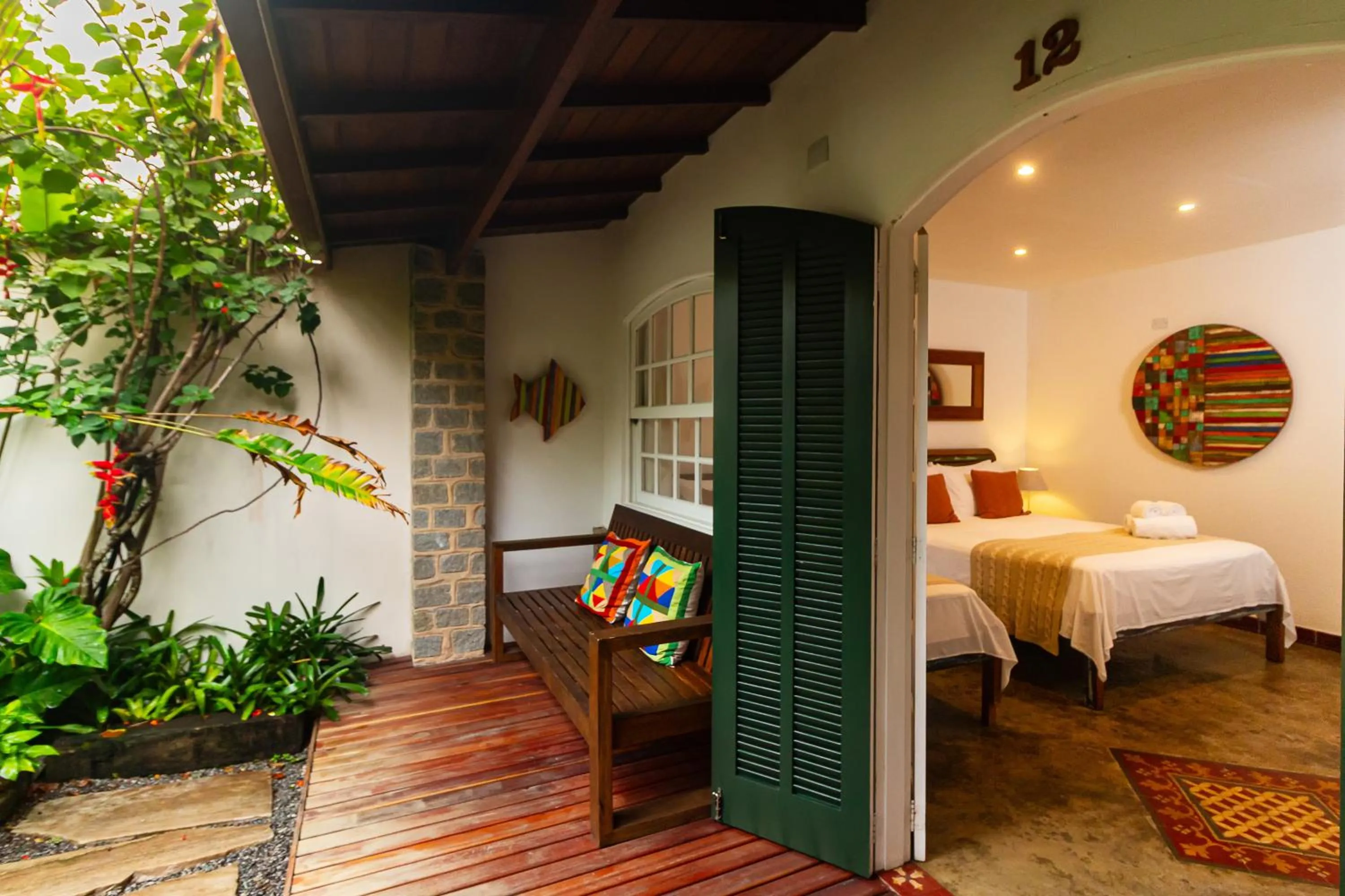 Balcony/Terrace, Bed in Boutique Hotel Carpe Diem