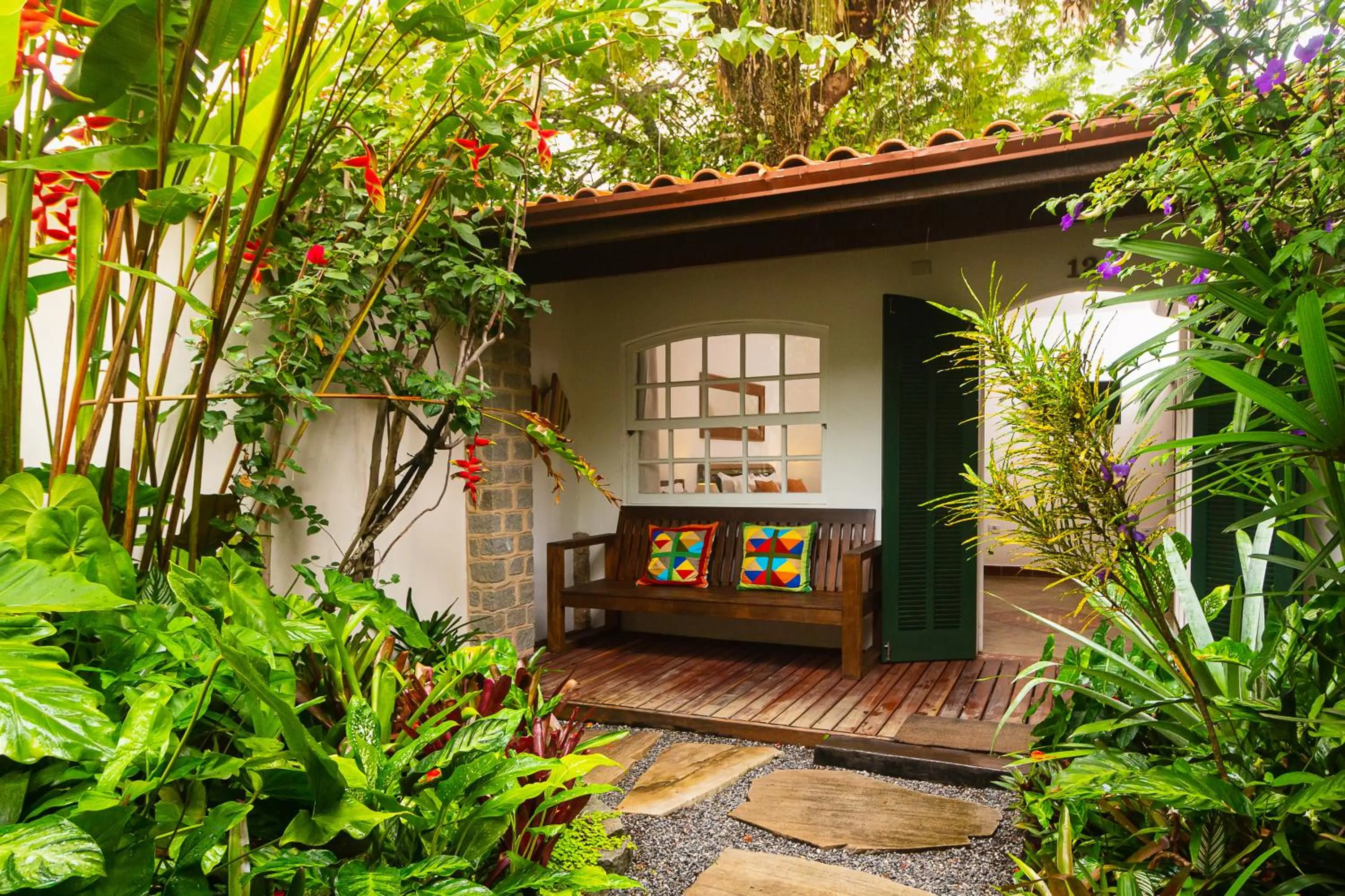 Garden in Boutique Hotel Carpe Diem