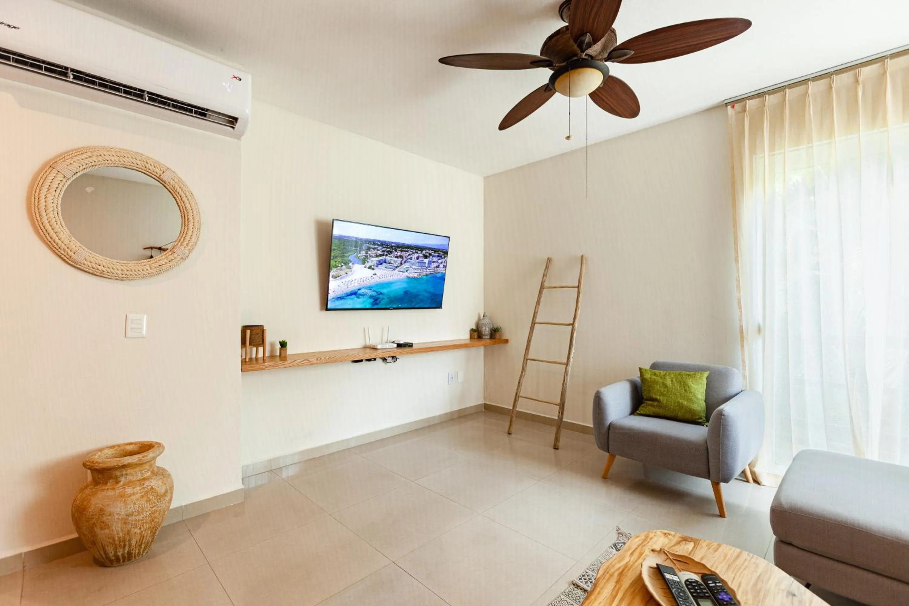 Living room in Via Tendenza Condos