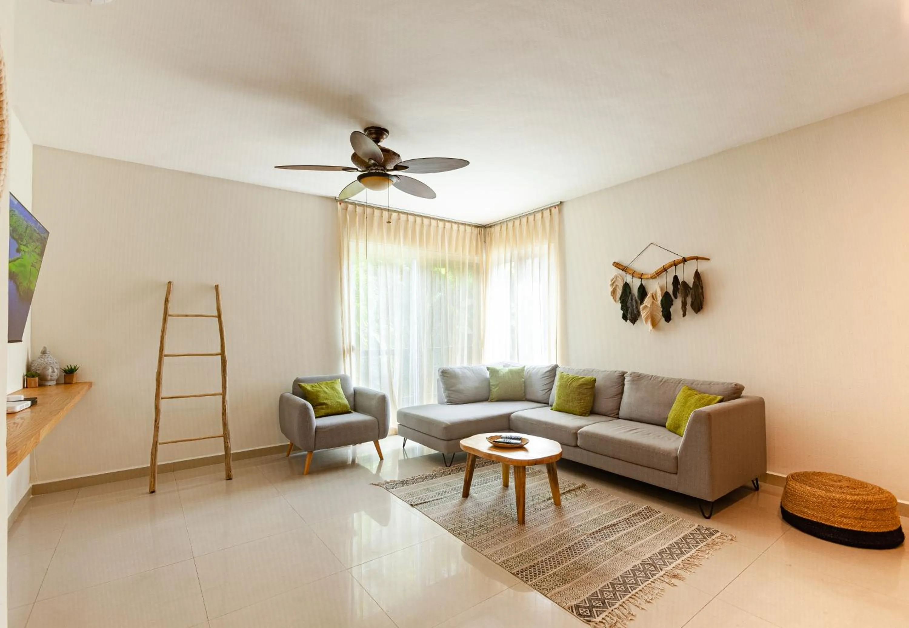Living room in Via Tendenza Condos