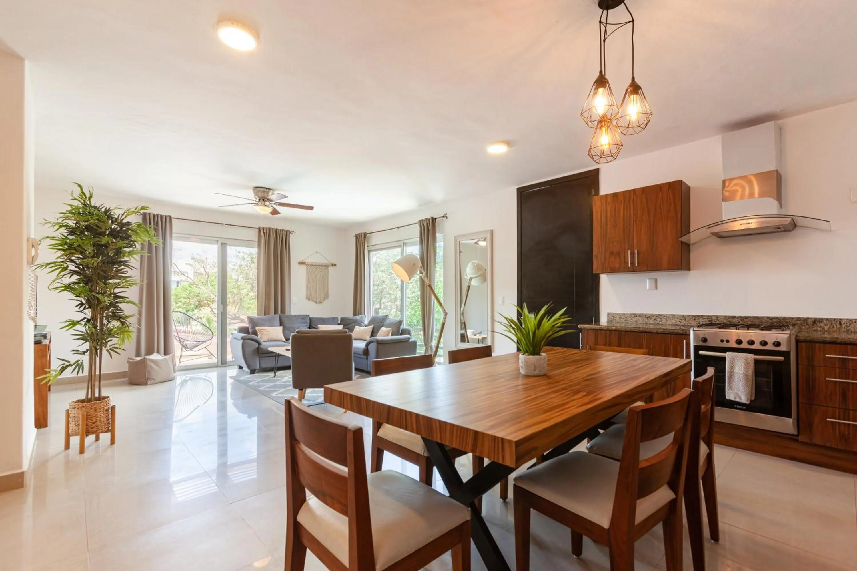 Living room in Via Tendenza Condos