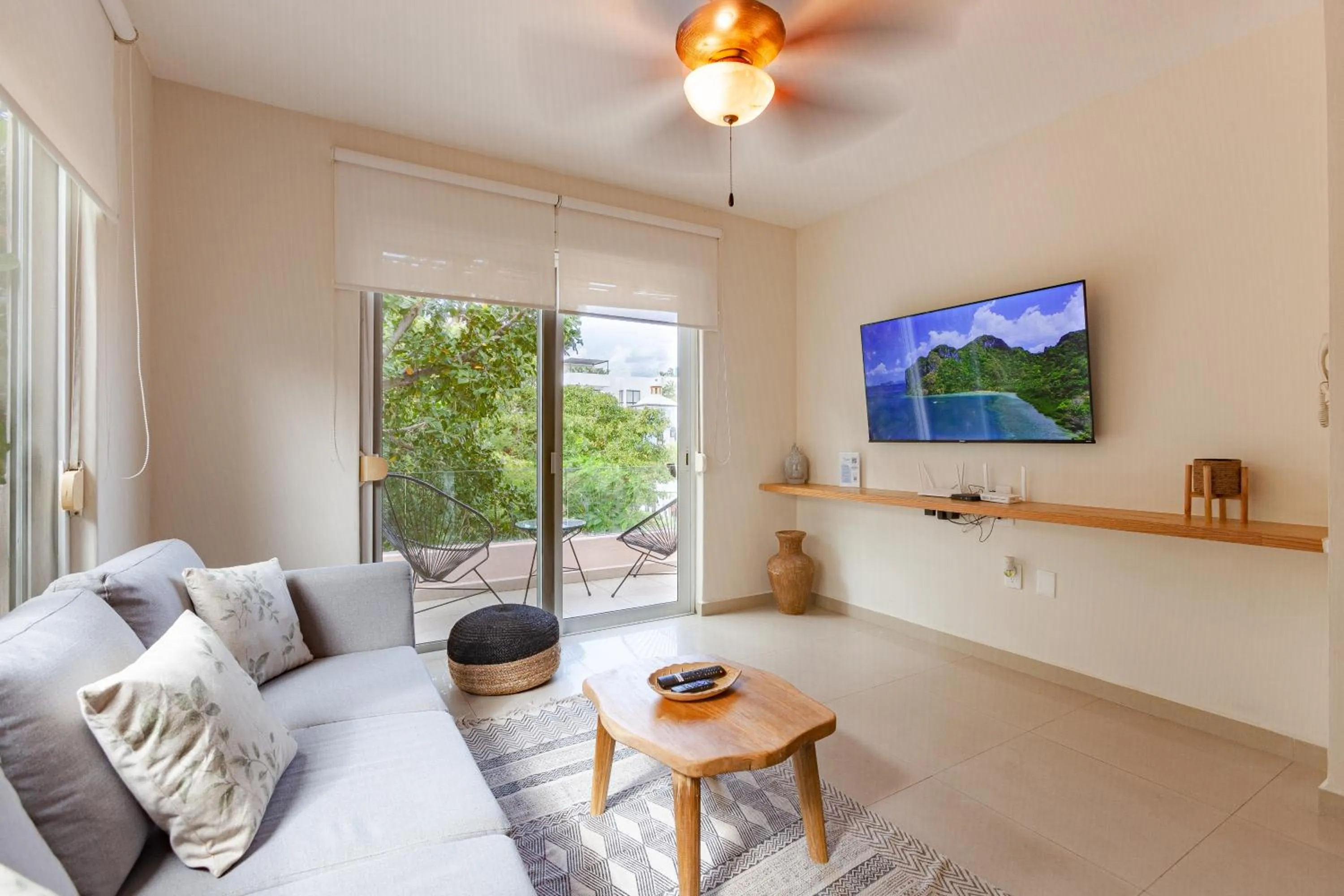 Communal lounge/ TV room in Via Tendenza Condos