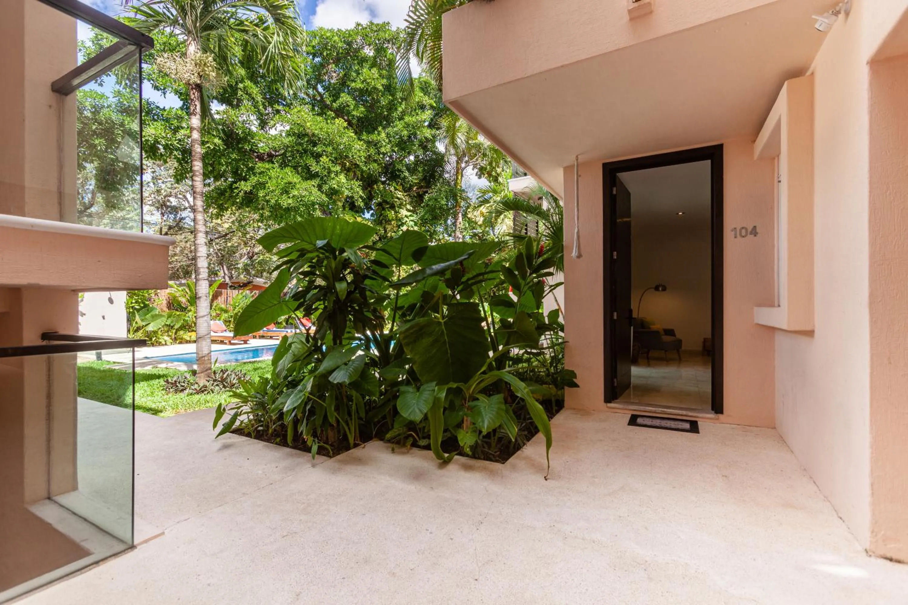 Garden view in Via Tendenza Condos