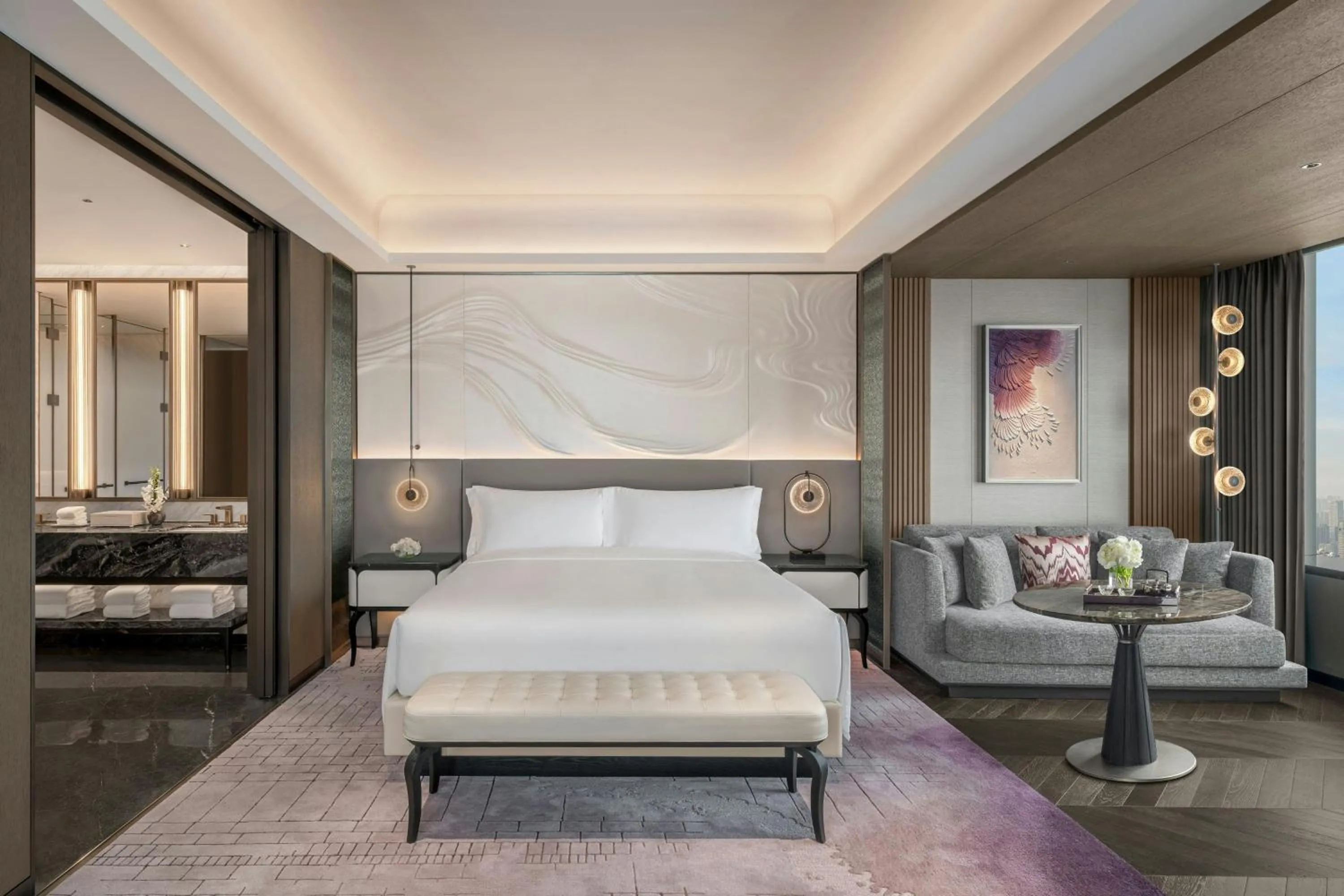 King Studio with Yangtze River View in The Ritz-Carlton, Wuhan