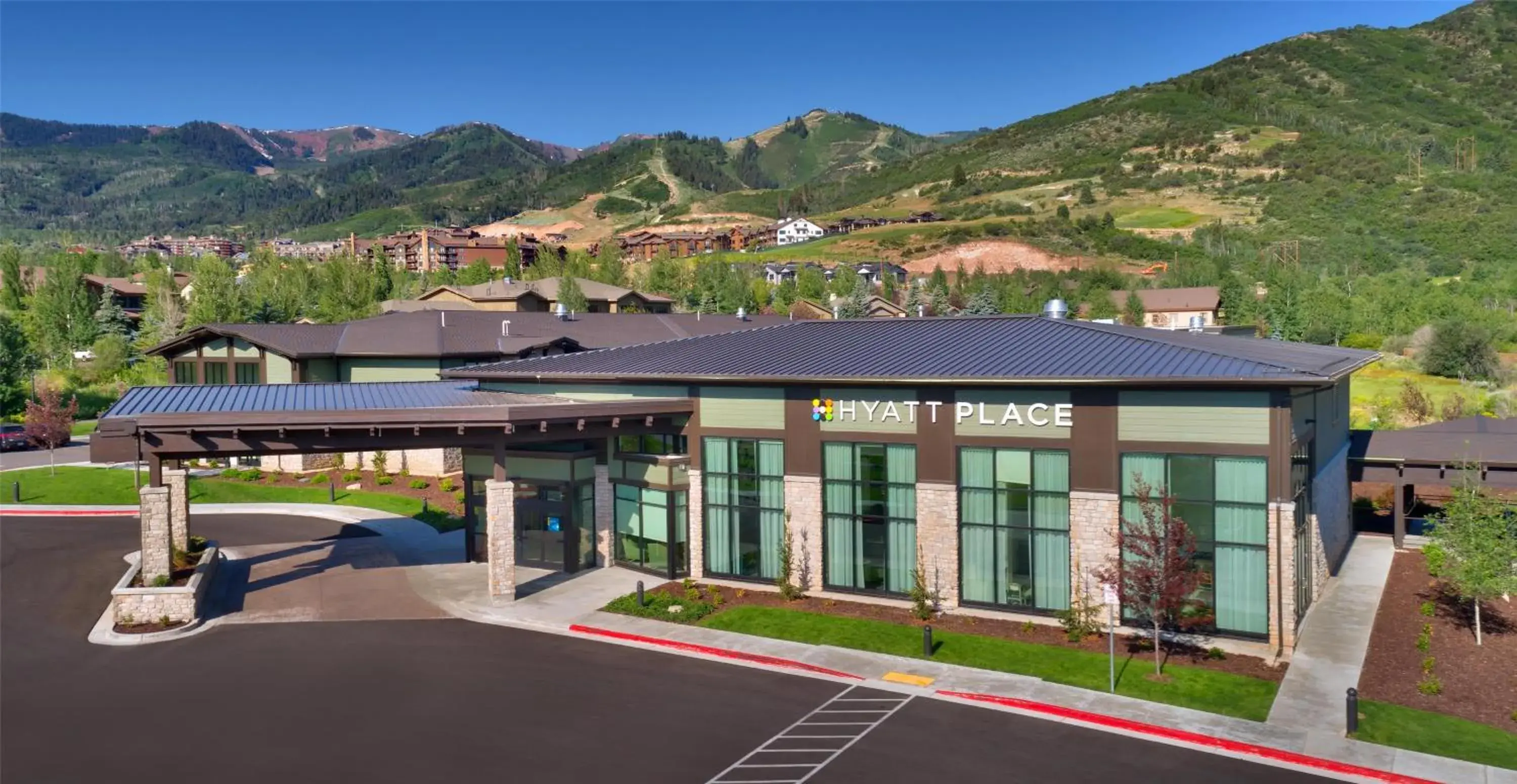 Property building in Hyatt Place Park City Property building in Hyatt Place Park City