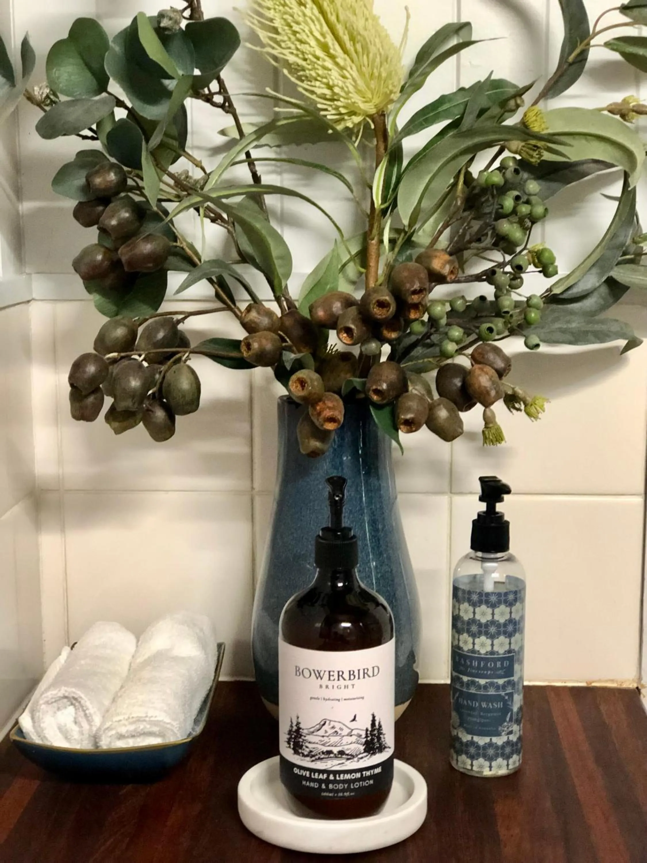 Bathroom in Kiewa Country Cottages