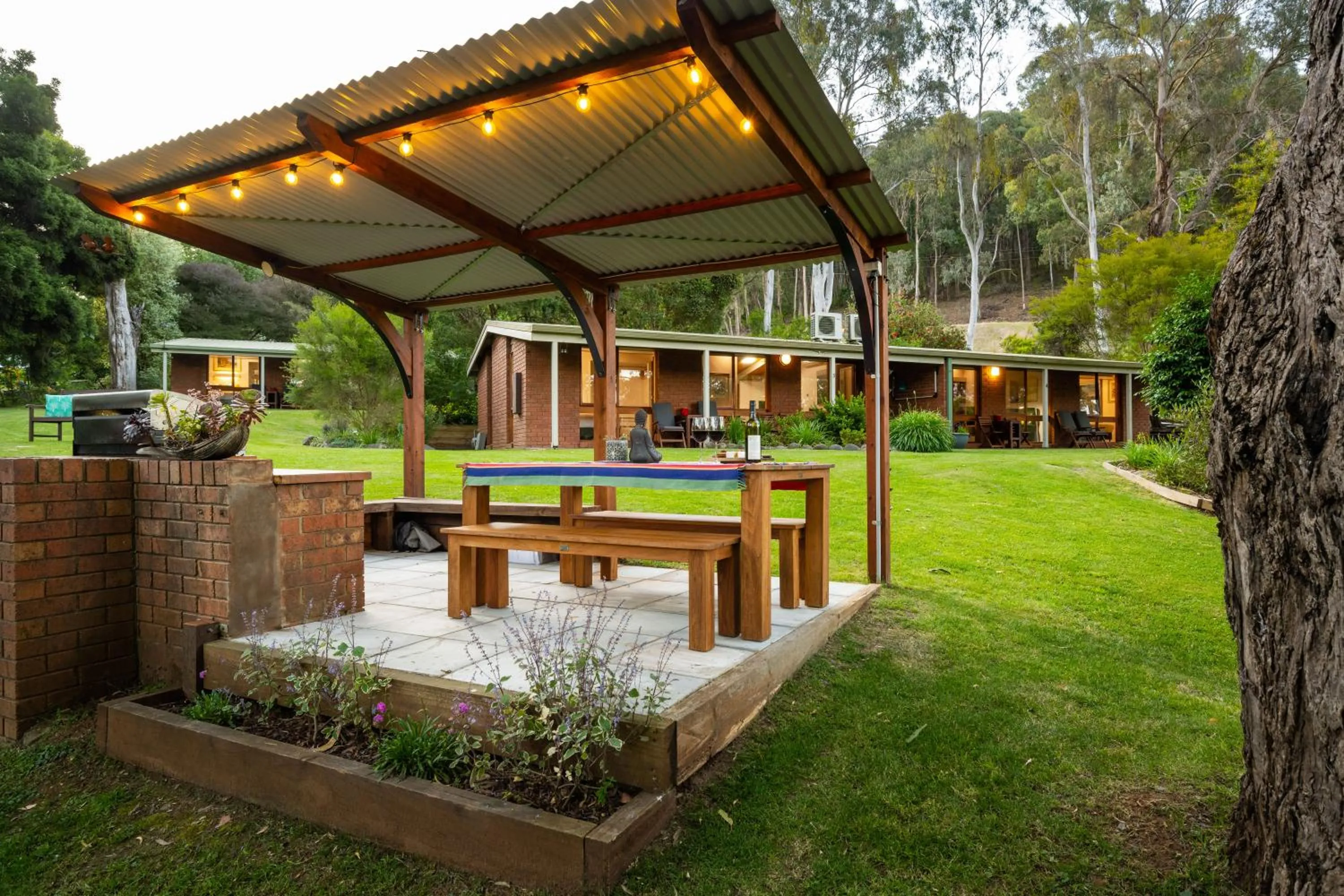 BBQ facilities in Kiewa Country Cottages