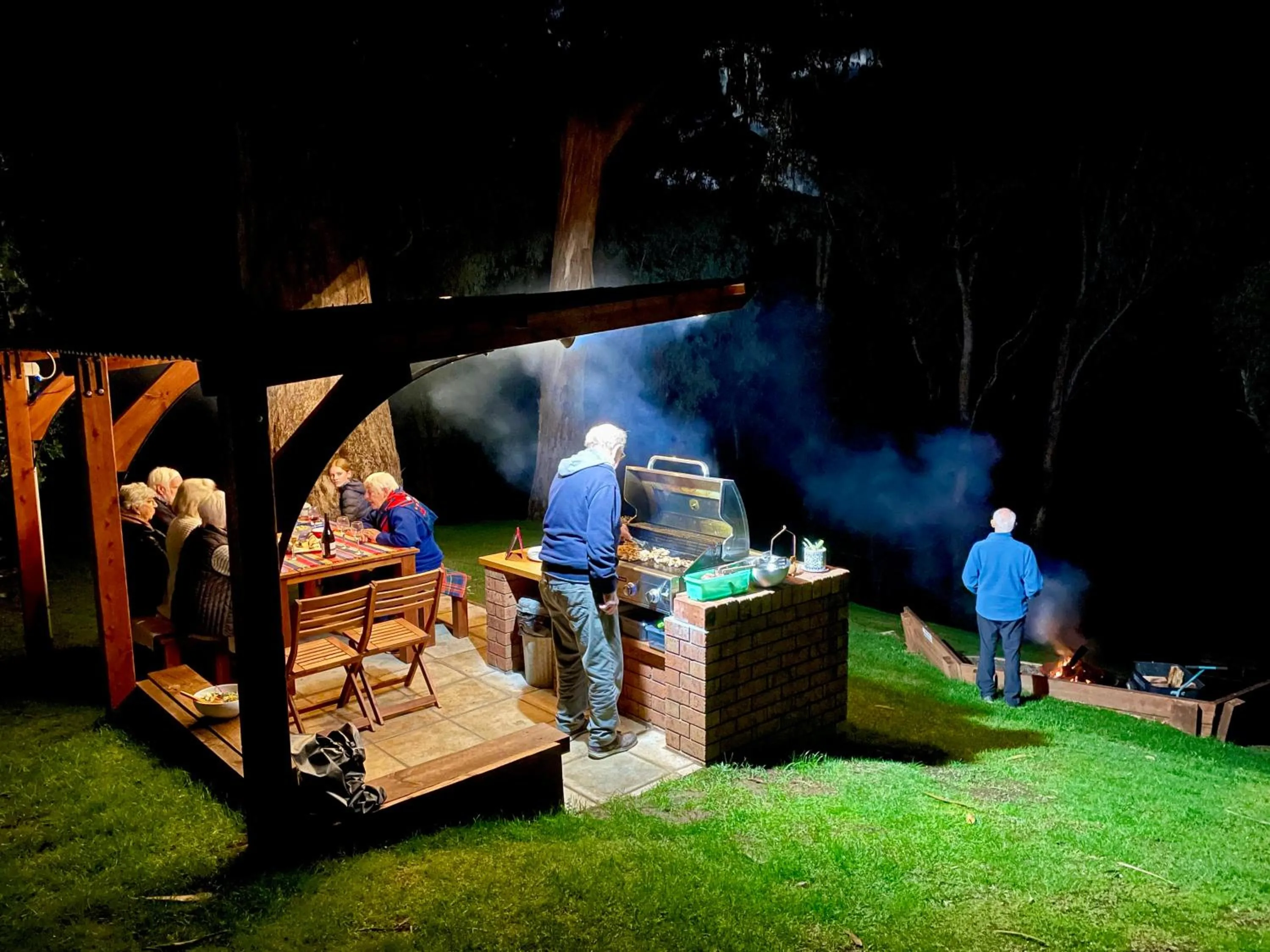 Night in Kiewa Country Cottages