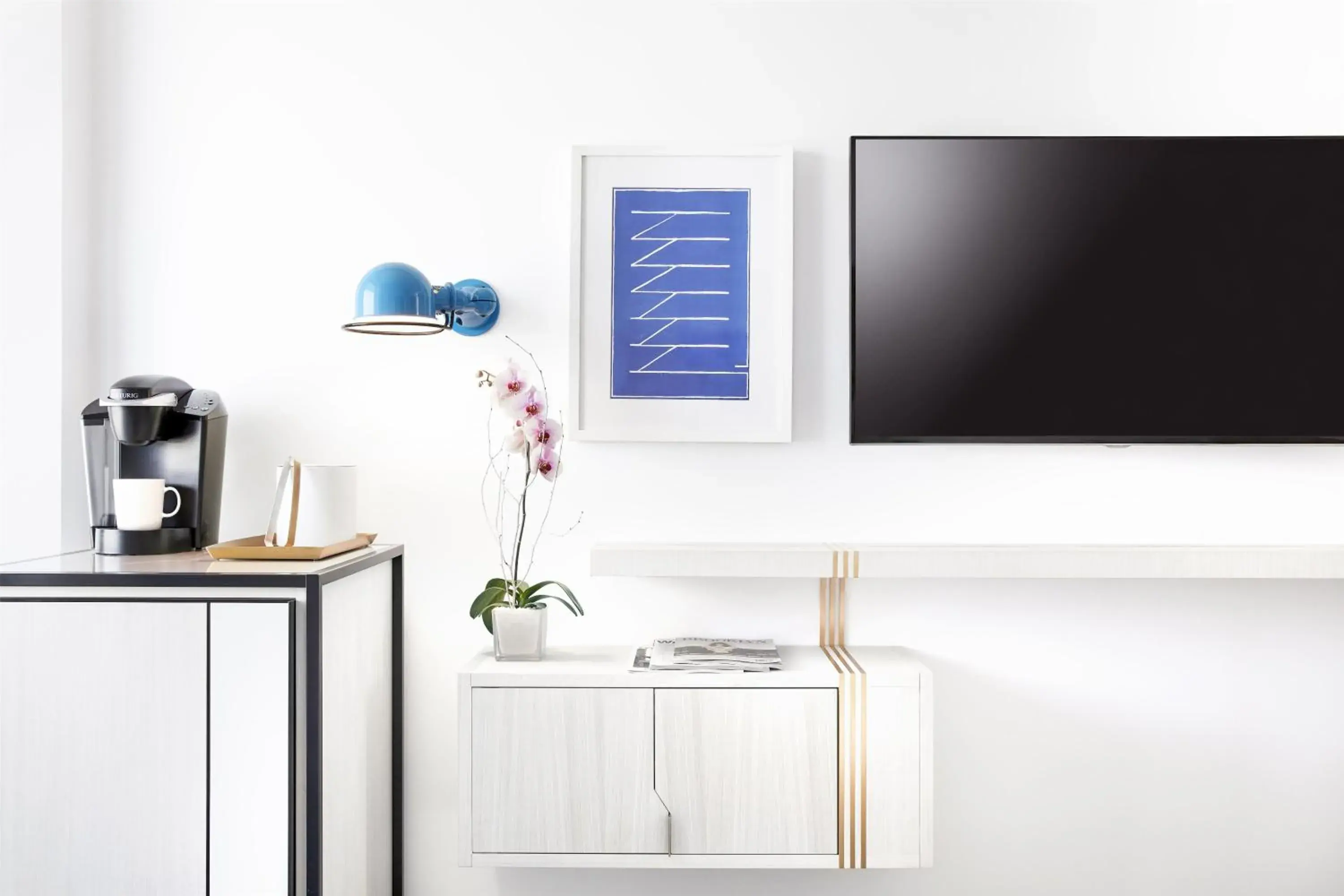 Bedroom in The William Vale Bedroom in The William Vale