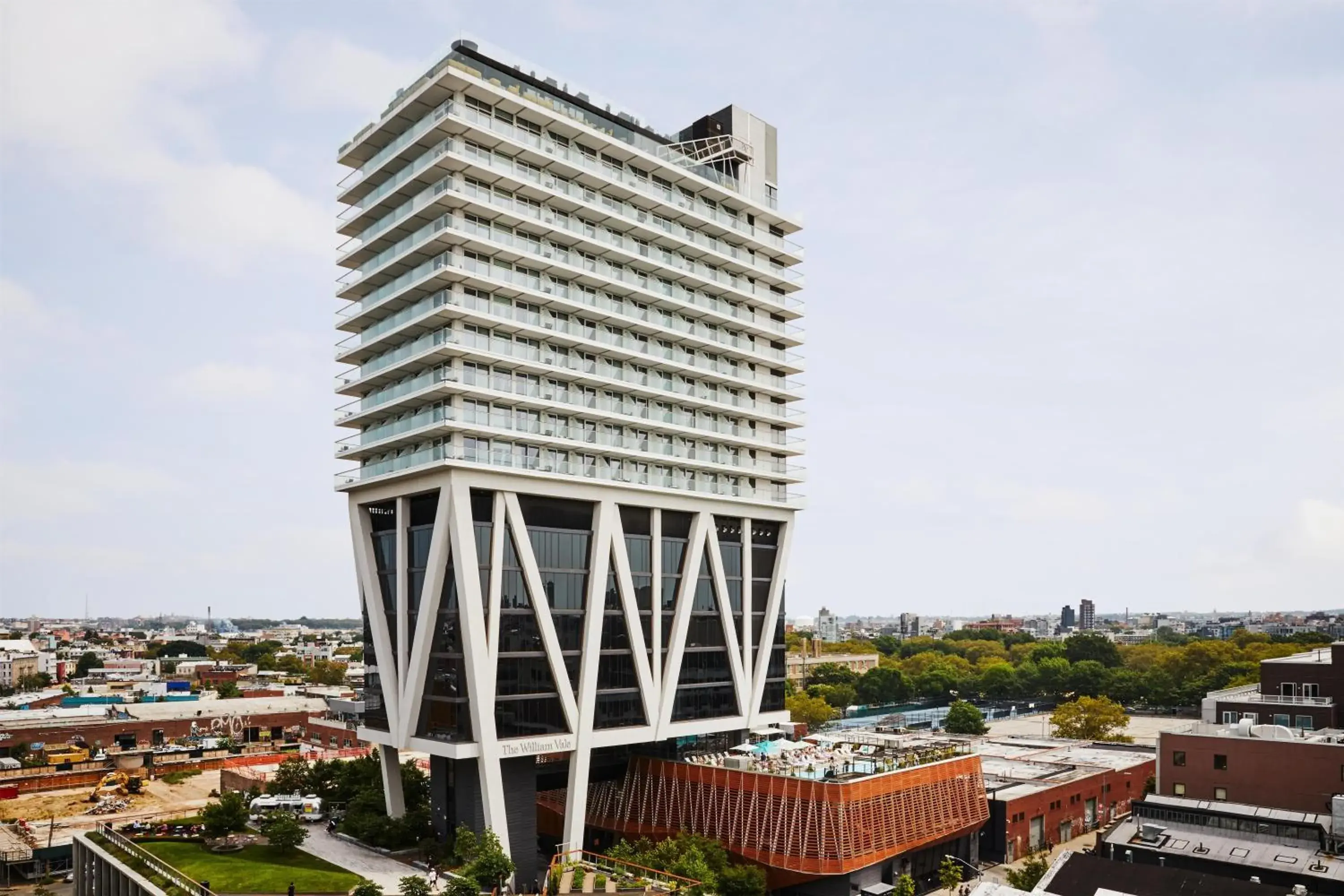 Property building in The William Vale Property building in The William Vale