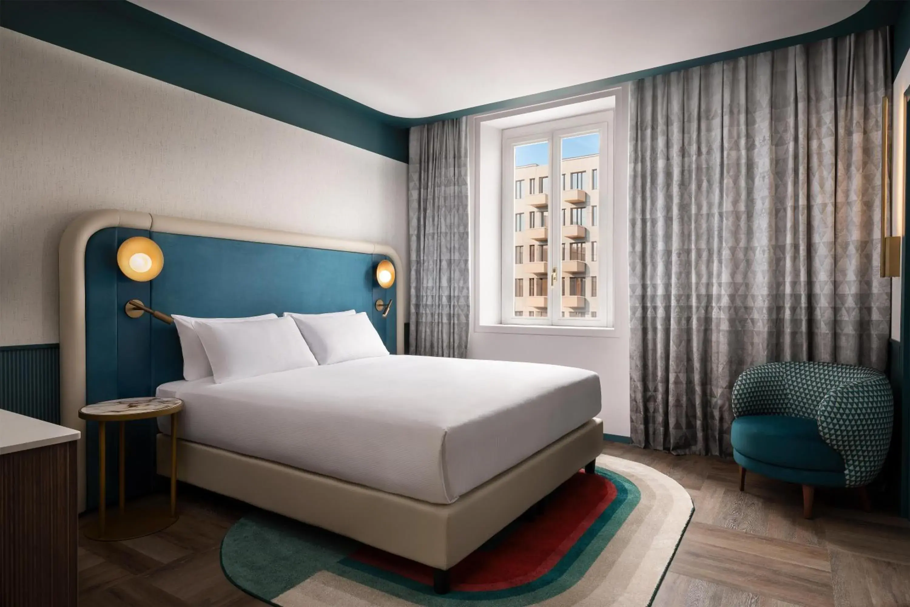 King Room in Puccini Hotel Milan, Tapestry Collection By Hilton King Room in Puccini Hotel Milan, Tapestry Collection By Hilton