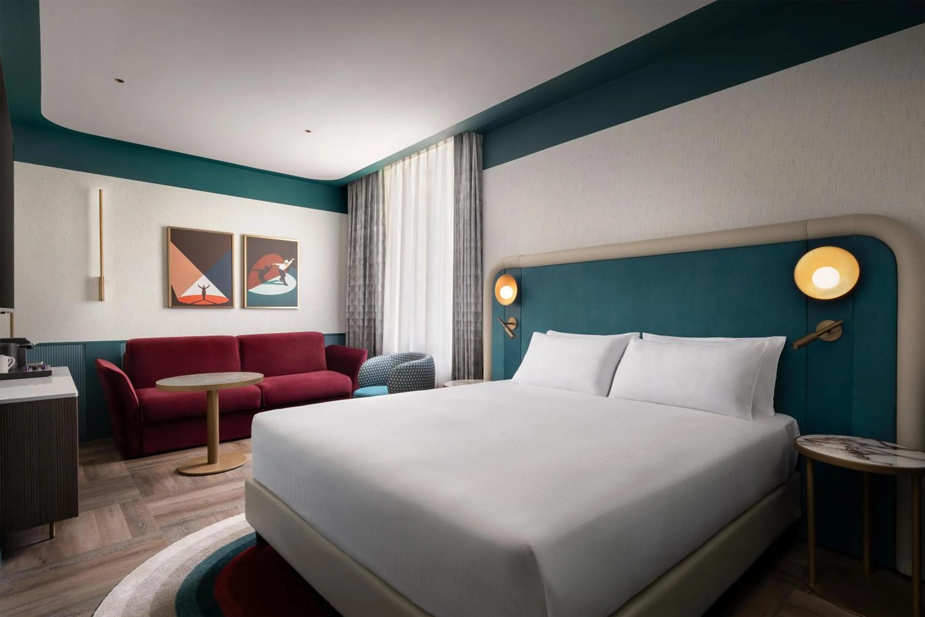 Superior King Room with Sofa Bed in Puccini Hotel Milan, Tapestry Collection By Hilton