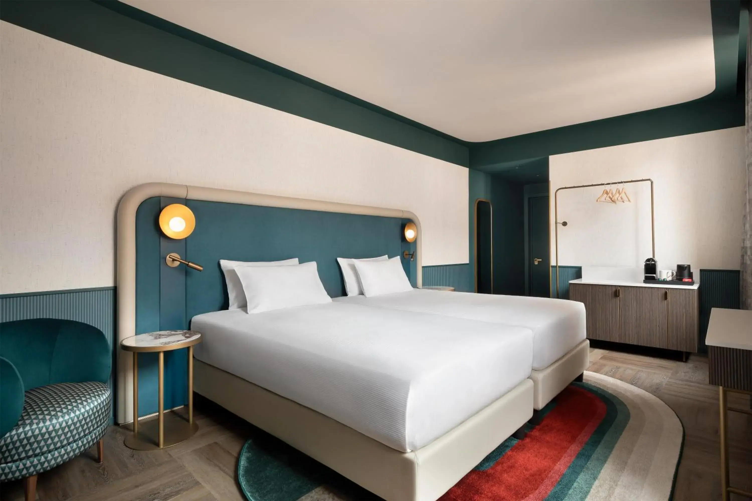 Superior Twin Room in Puccini Hotel Milan, Tapestry Collection By Hilton Superior Twin Room in Puccini Hotel Milan, Tapestry Collection By Hilton