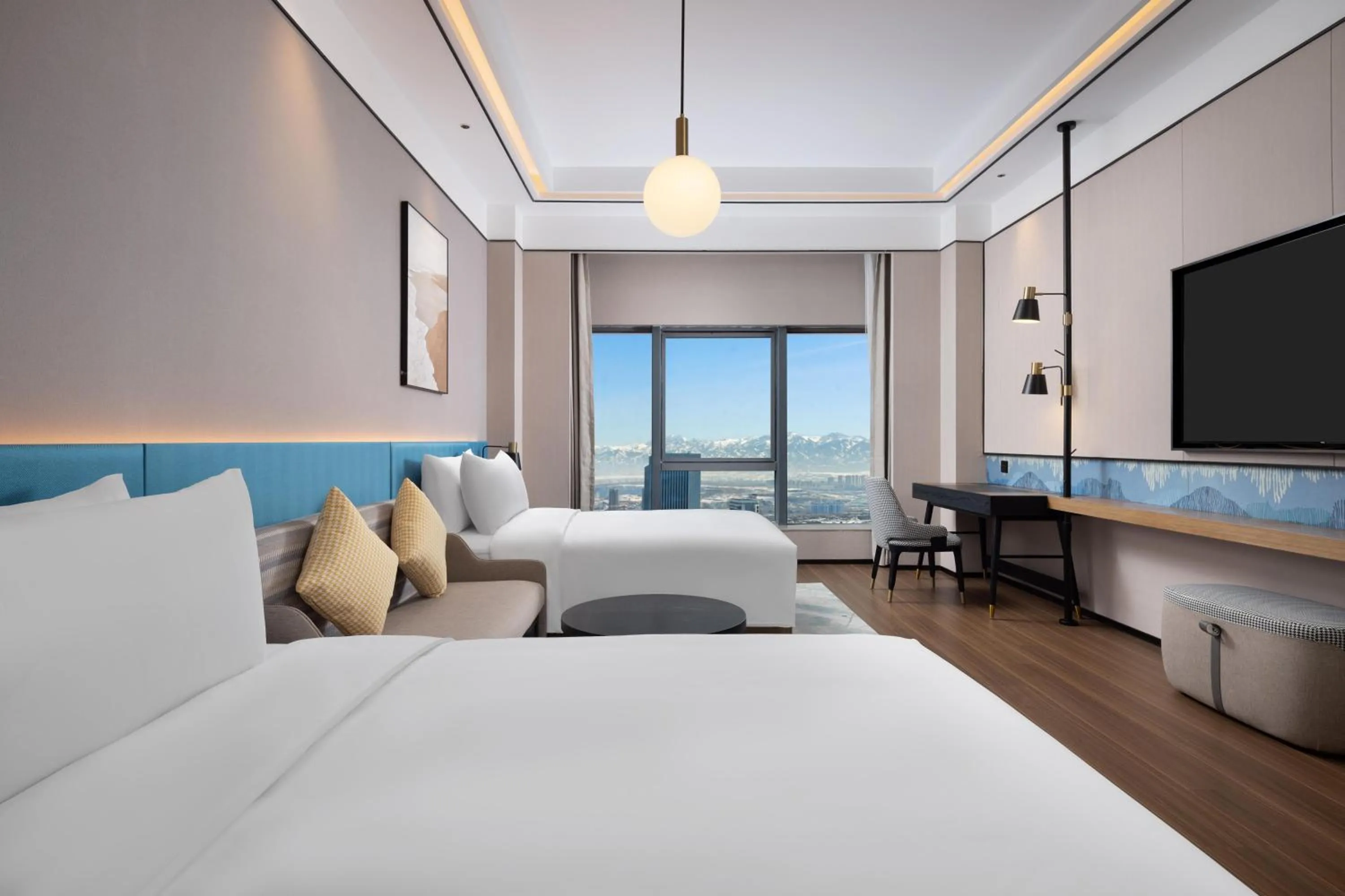 Deluxe Twin Room in Hilton Garden Inn Urumqi Exhibition Center