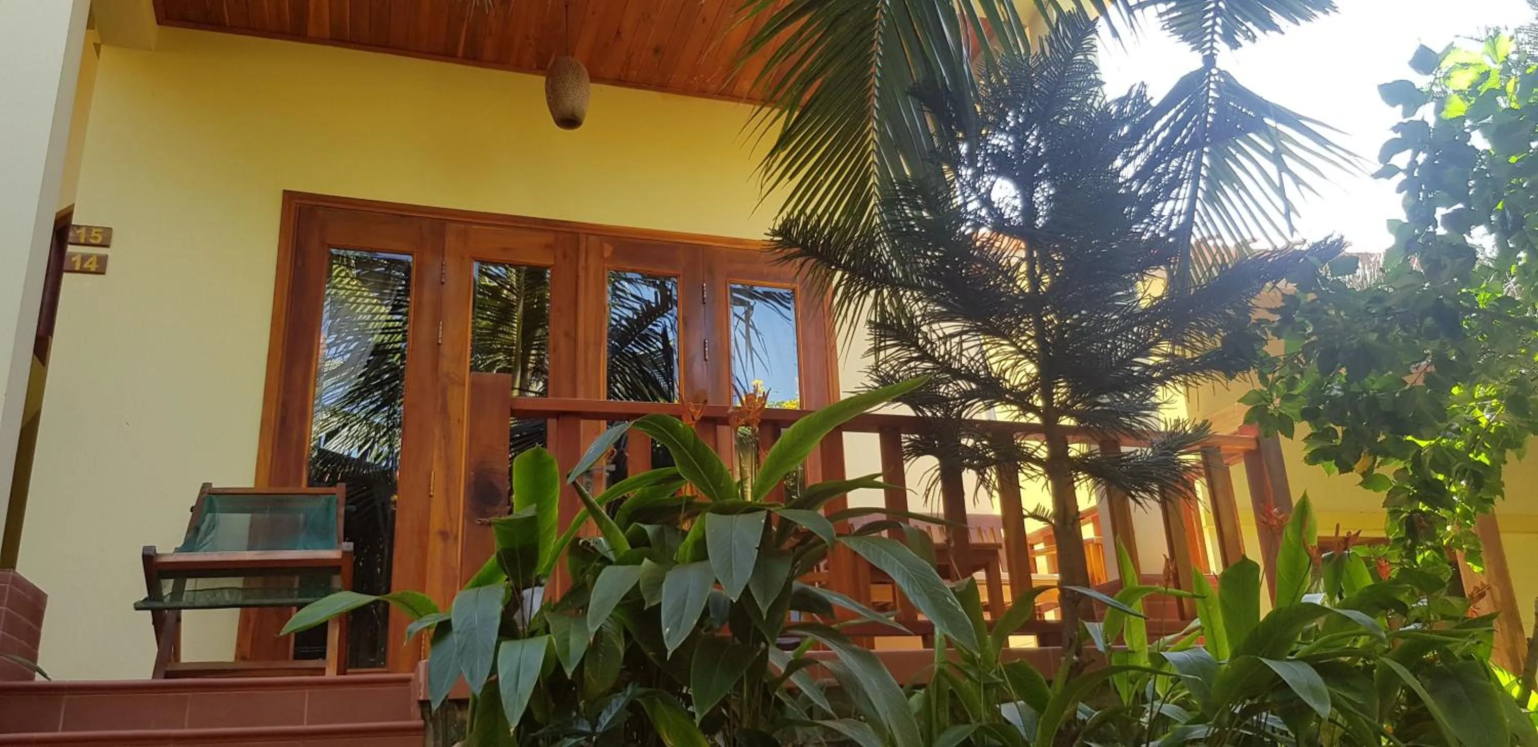 Natural landscape in Free Beach Resort