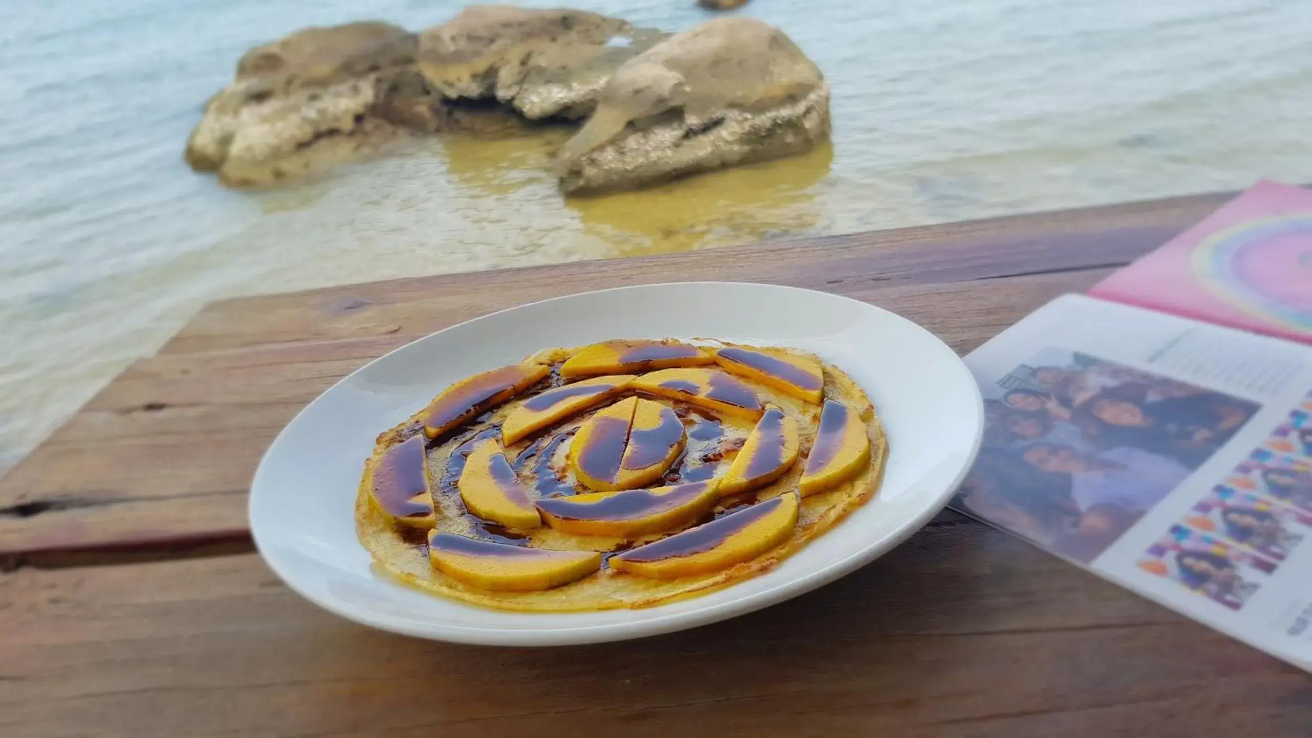 Continental breakfast in Free Beach Resort Continental breakfast in Free Beach Resort