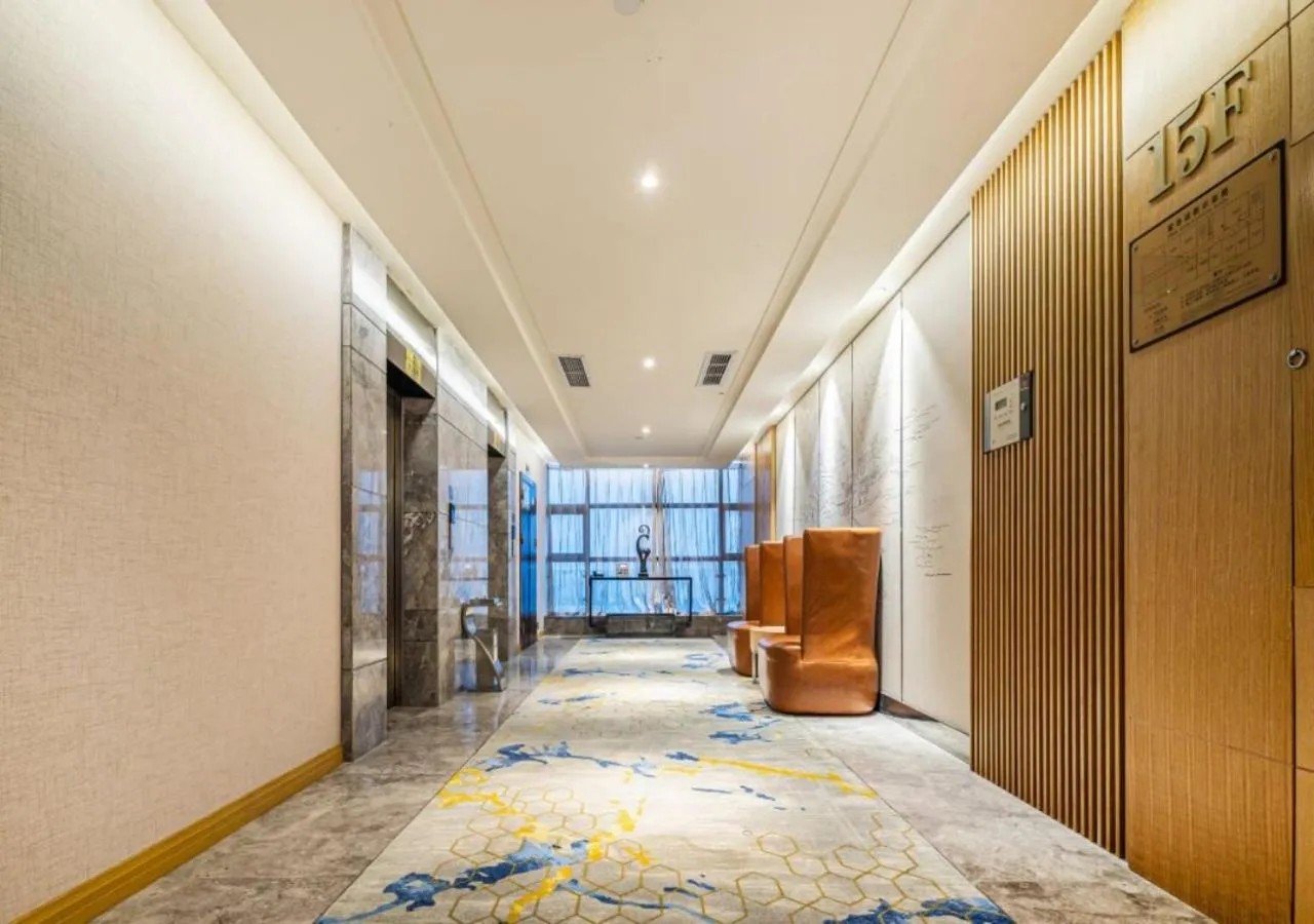 Seating area in Chongqing Shanggao Hotel