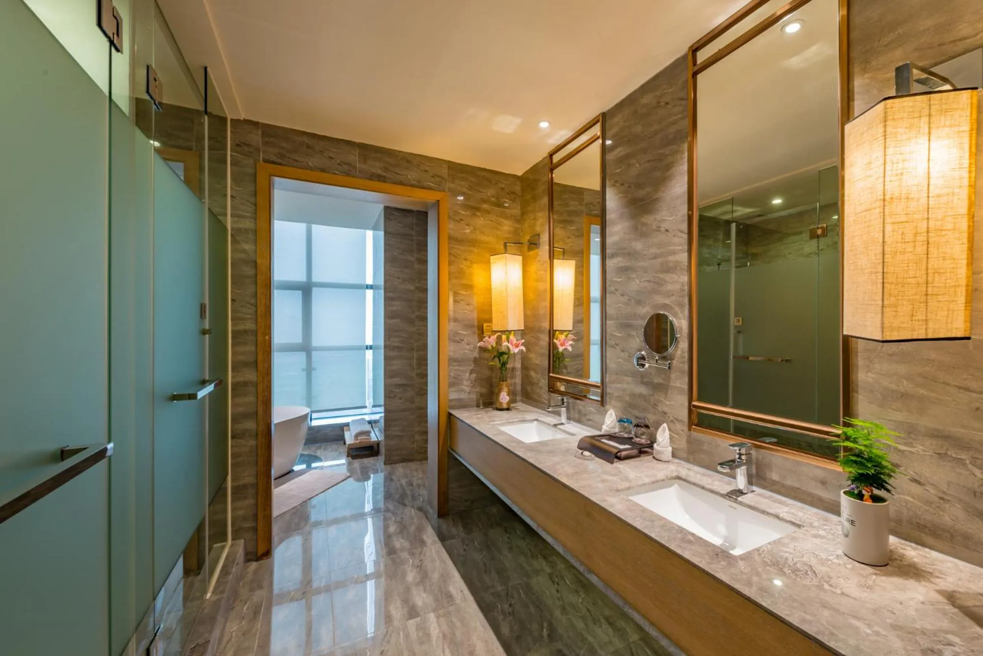 Bathroom in Chongqing Shanggao Hotel