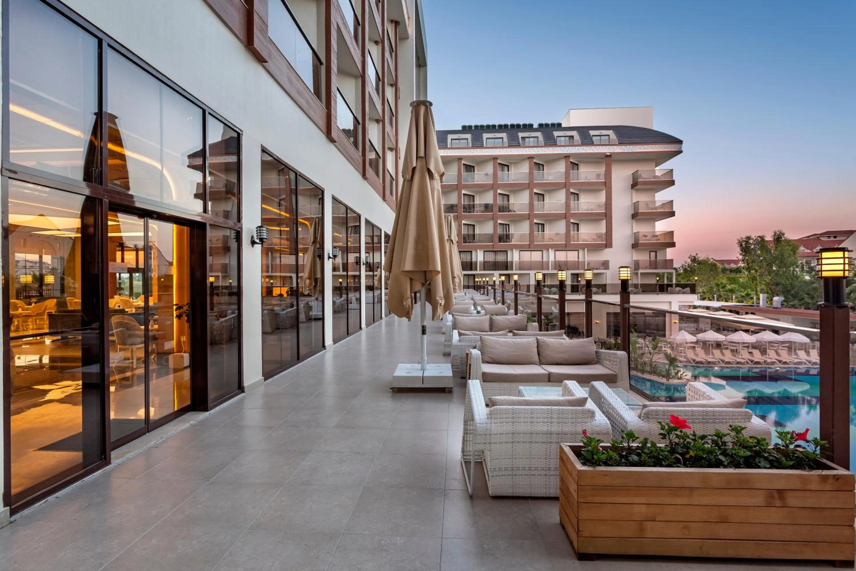 Property building in Glamour Resort & SPA