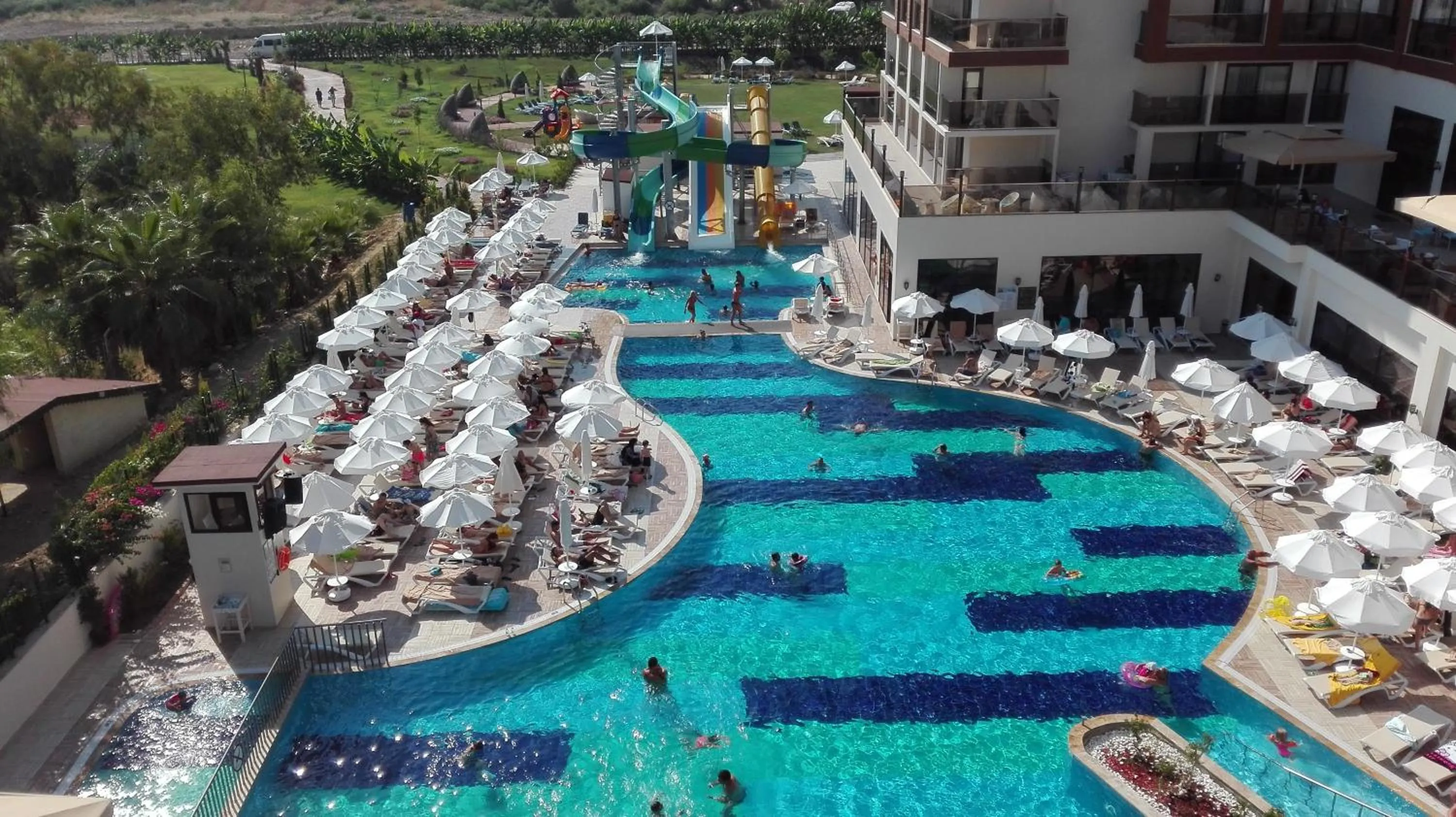 Pool view in Glamour Resort & SPA