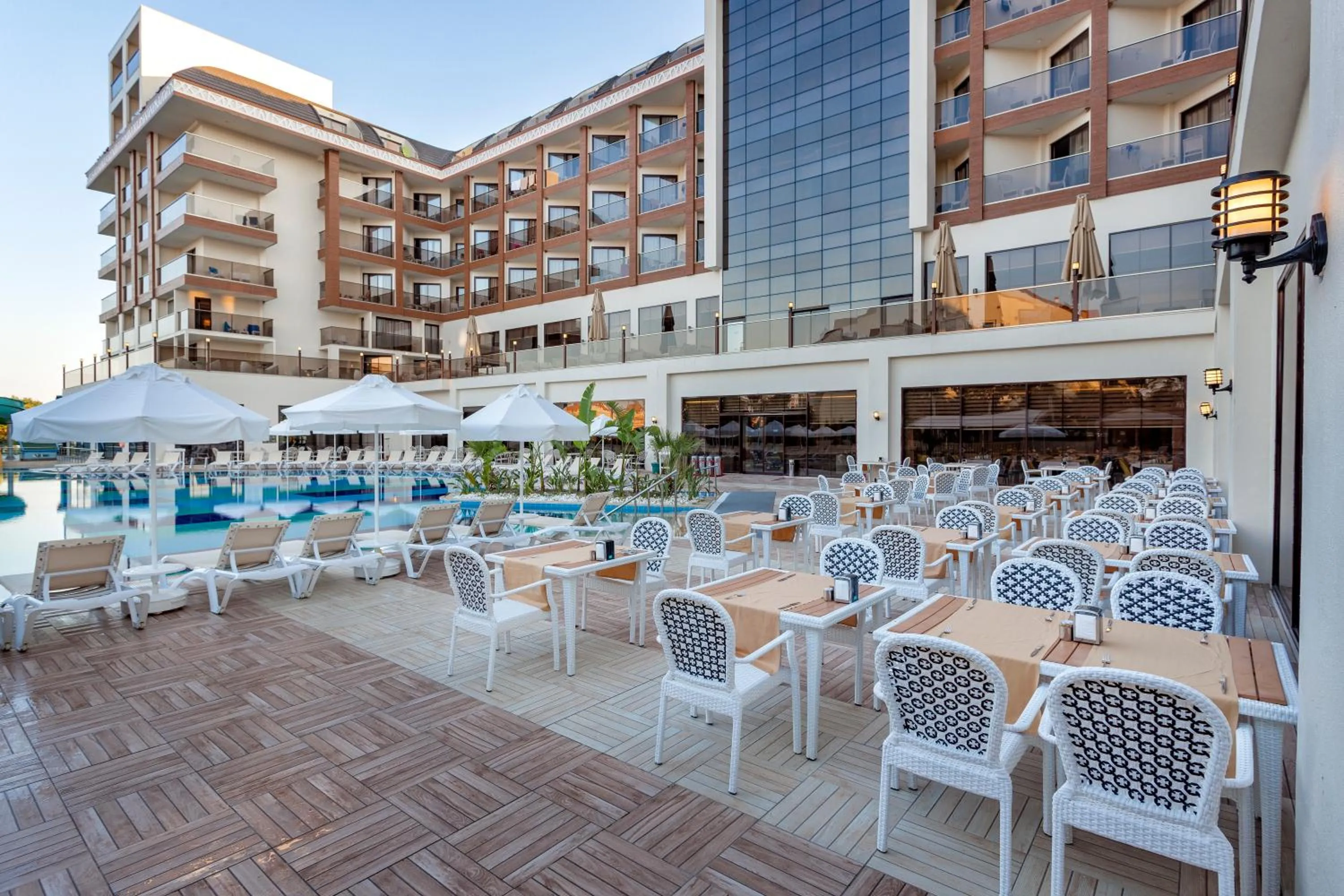 Property building in Glamour Resort & SPA