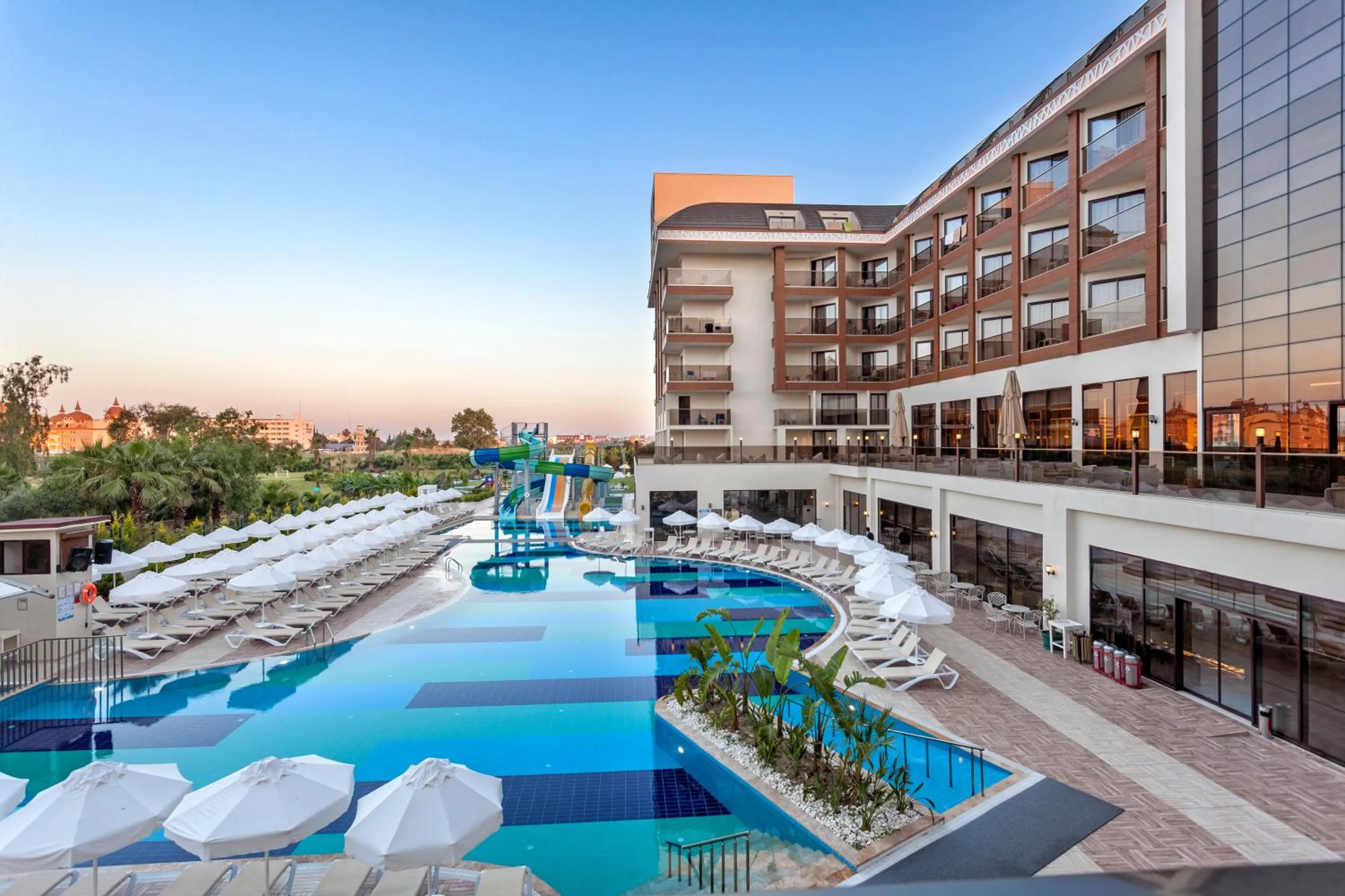 Swimming pool in Glamour Resort & SPA