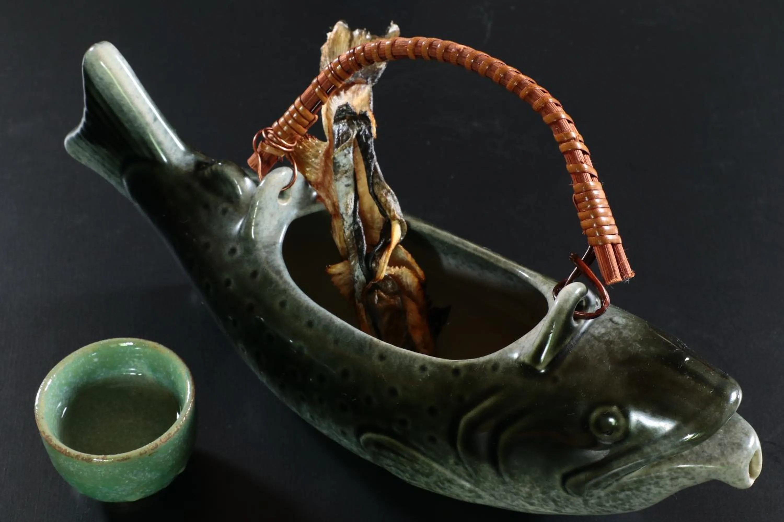 Dinner in Minshuku Iwana no Sato