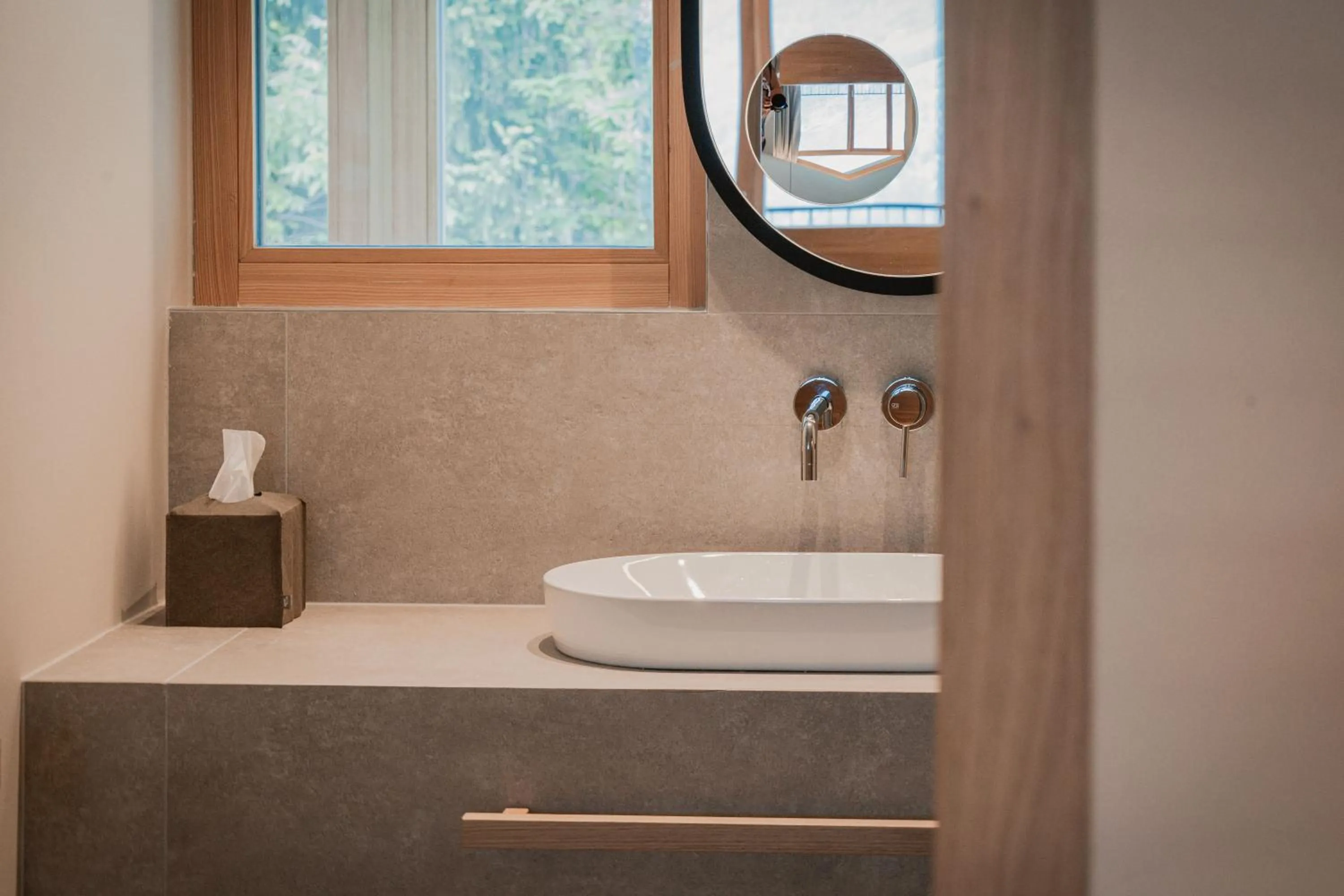 Bathroom in Hotel Niedermair