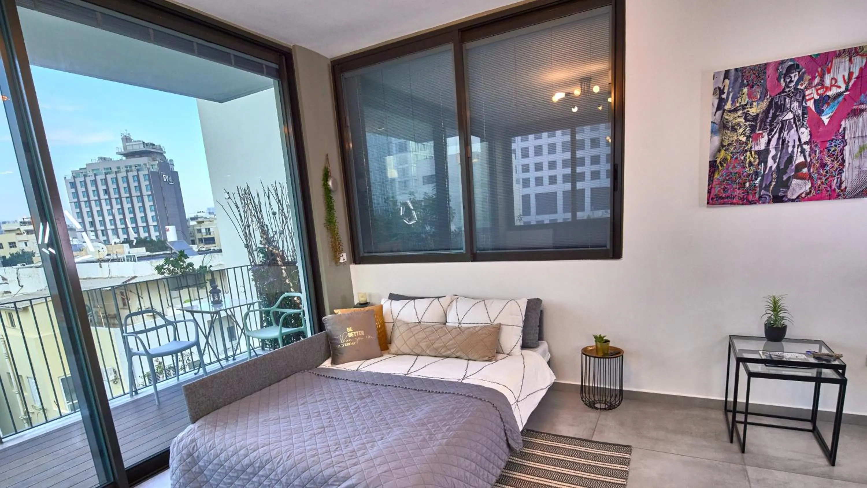 Bed in Allenby 36 Bauhaus Residence 5 Stars