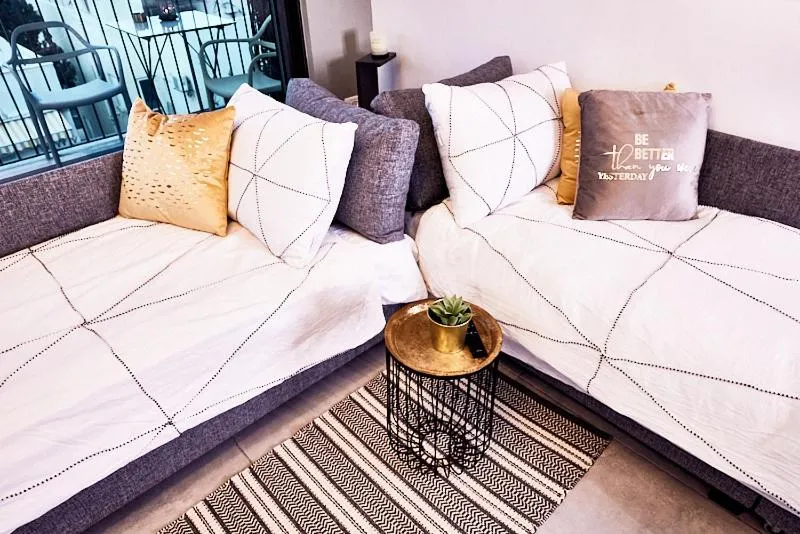 Bed in Allenby 36 Bauhaus Residence 5 Stars