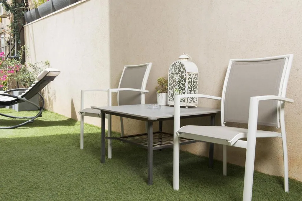 Balcony/Terrace in Allenby 36 Bauhaus Residence 5 Stars