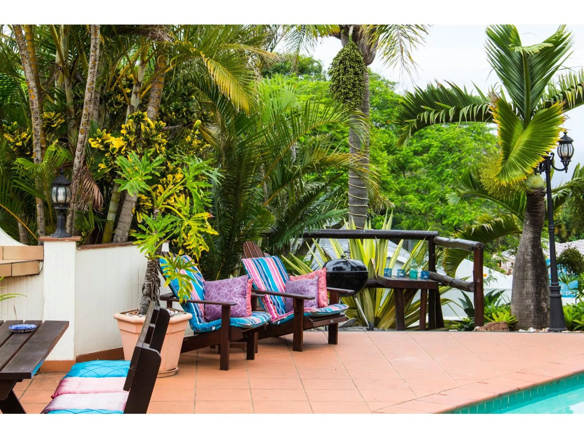 Patio in La Loggia Bed and Breakfast