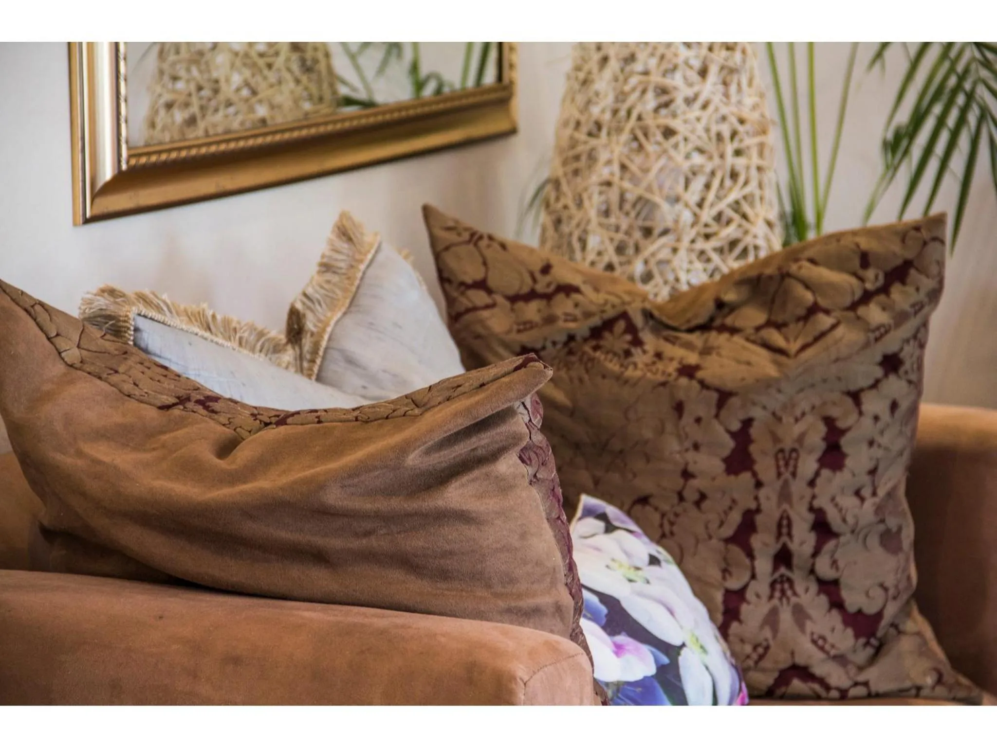 Decorative detail in La Loggia Bed and Breakfast