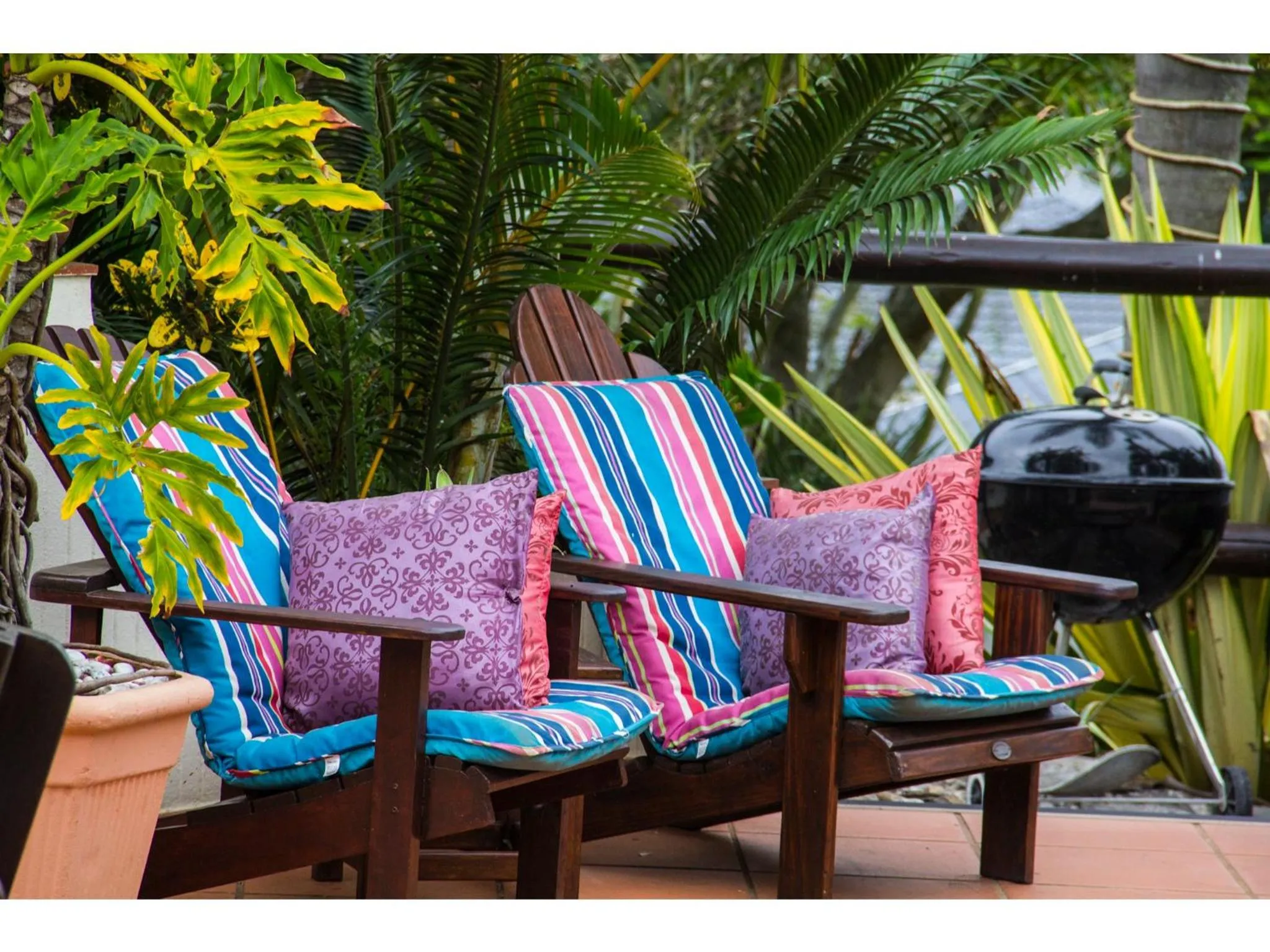 BBQ facilities in La Loggia Bed and Breakfast