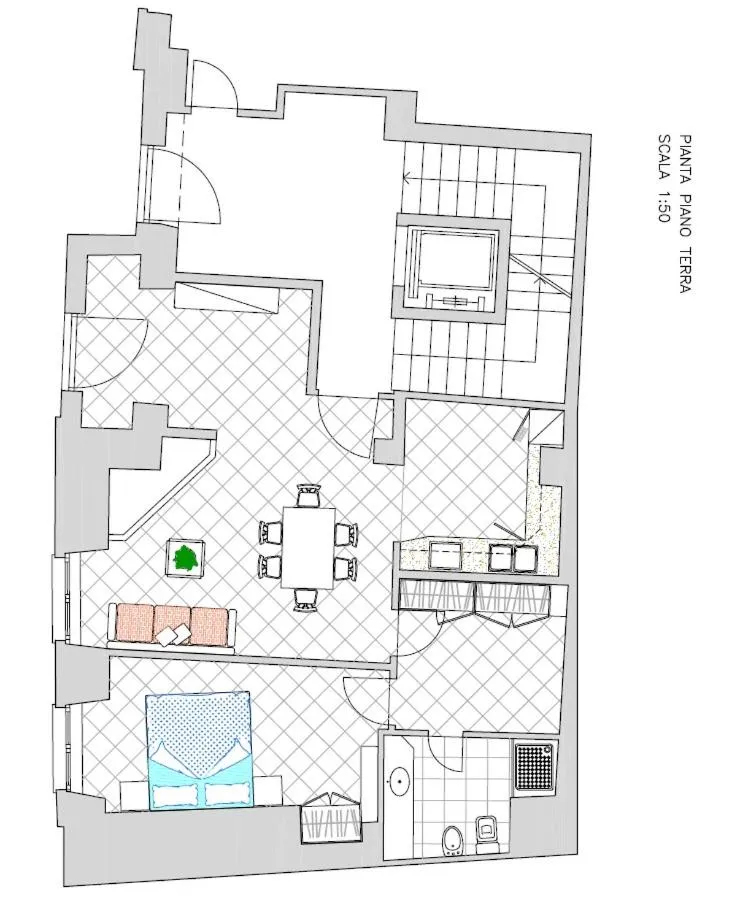 Floor plan in Residenza Alba - Molveno