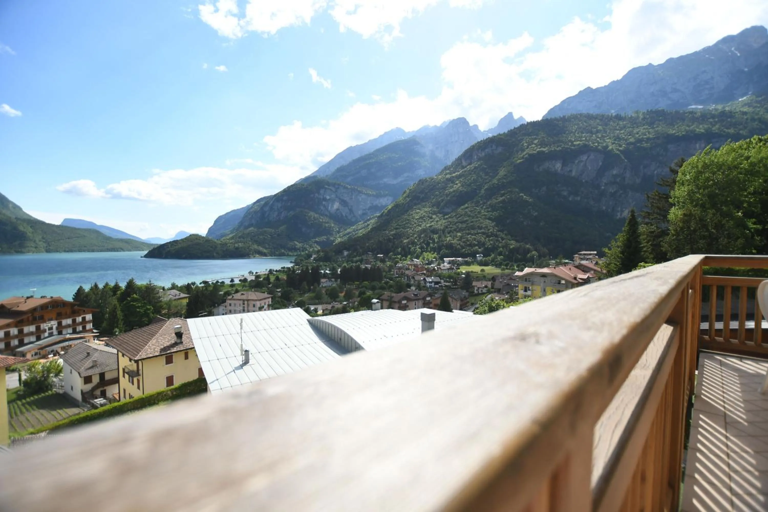 Balcony/Terrace in Residenza Alba - Molveno