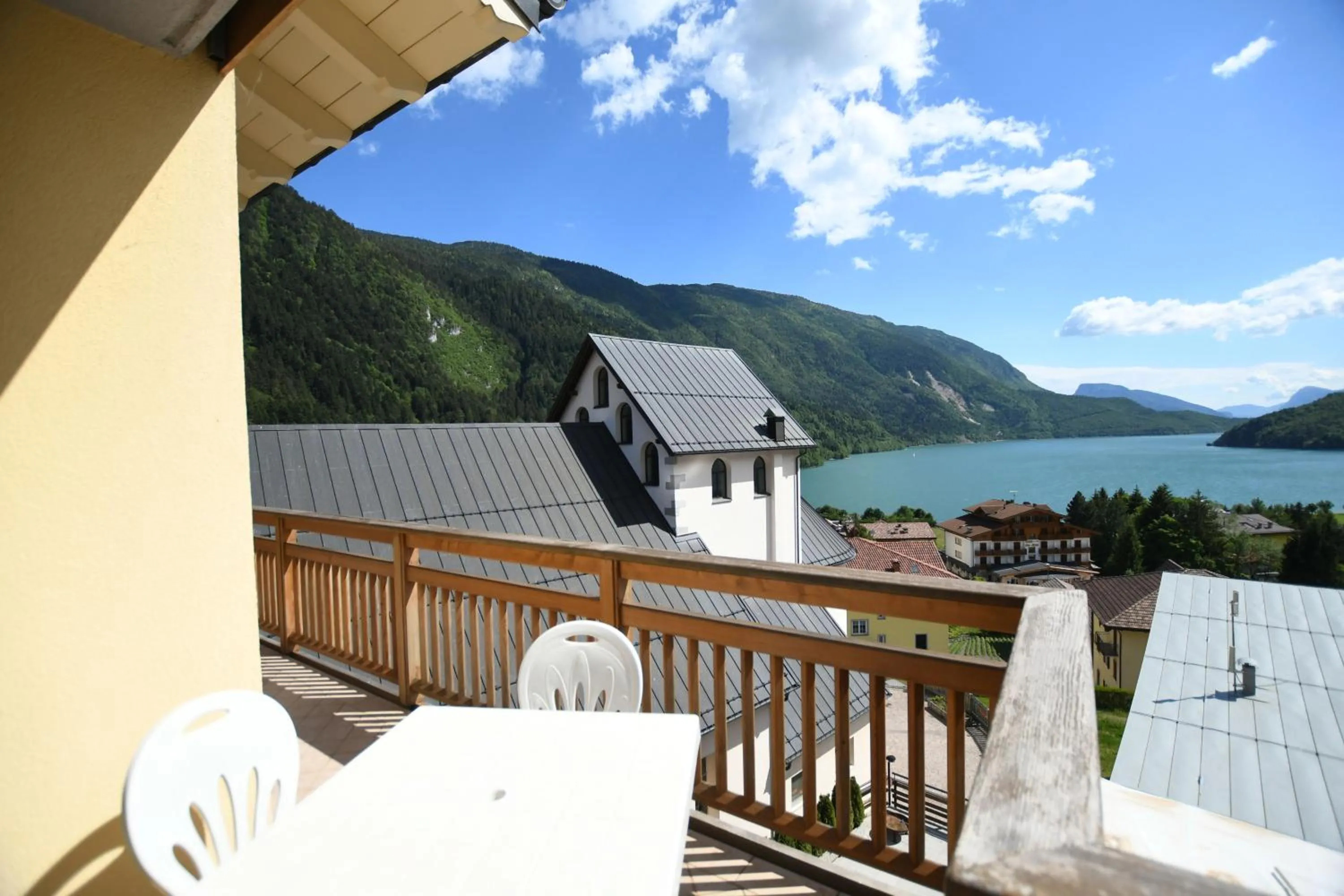 Balcony/Terrace in Residenza Alba - Molveno