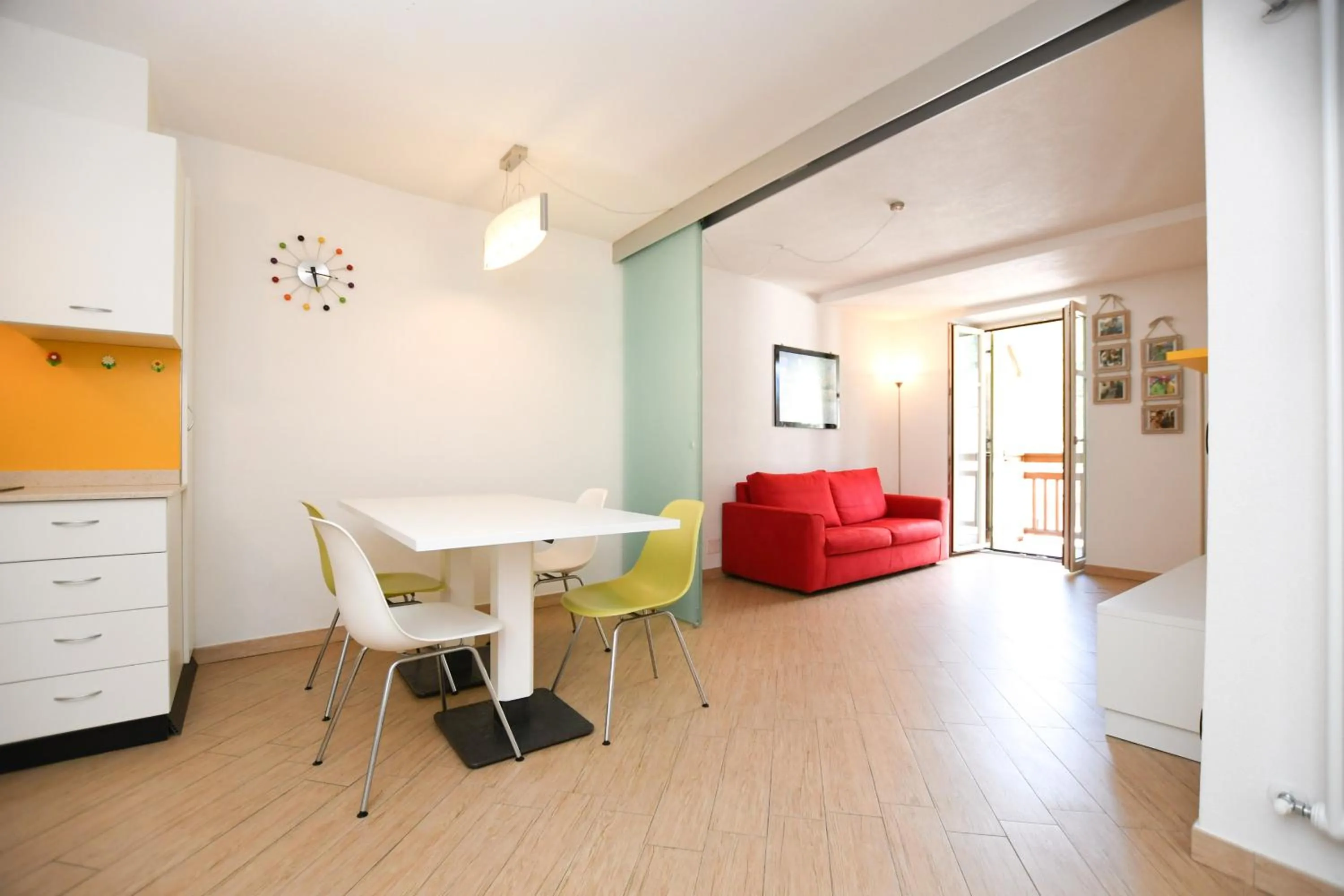 Seating area in Residenza Alba - Molveno