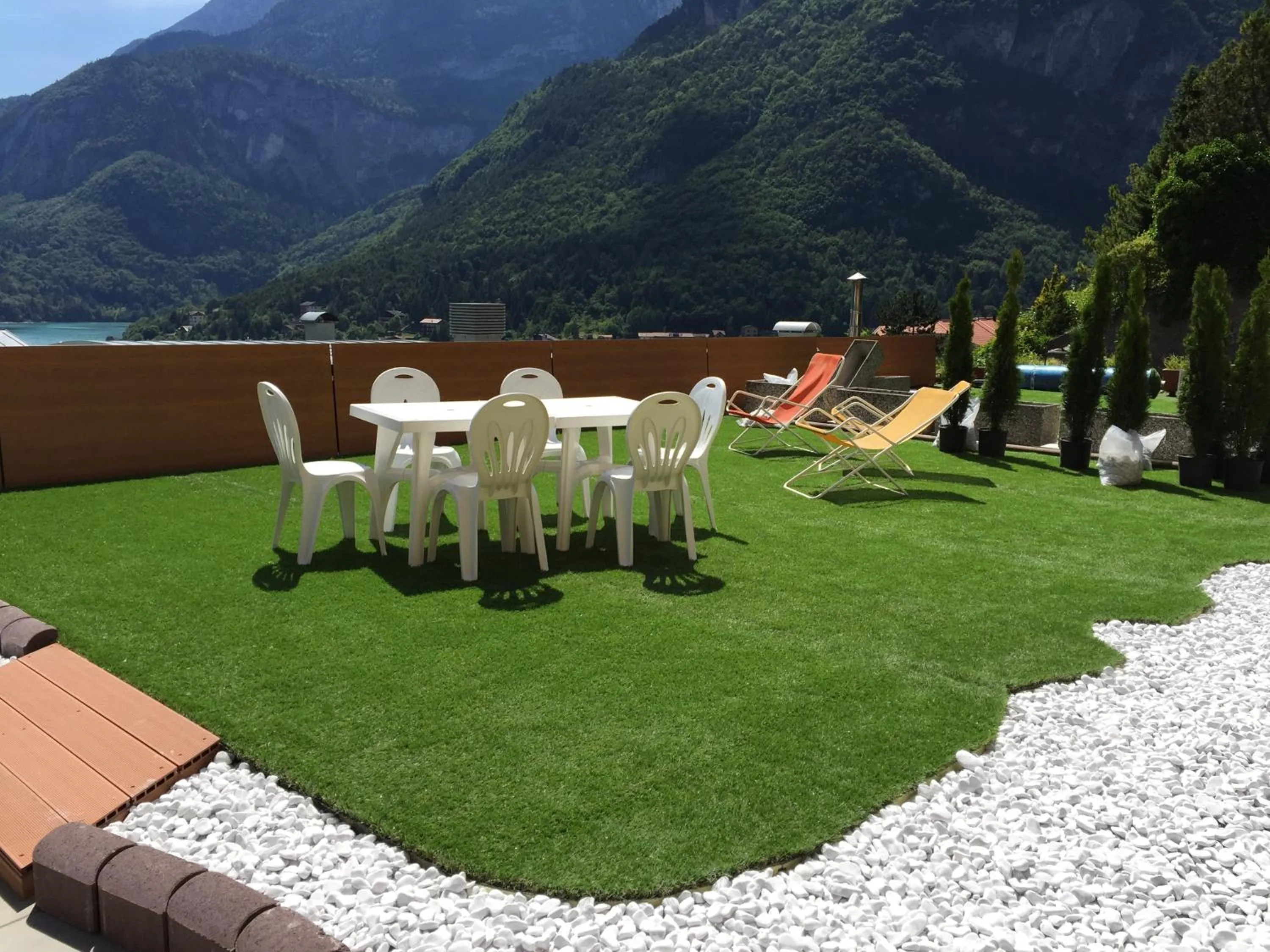 Garden in Residenza Alba - Molveno
