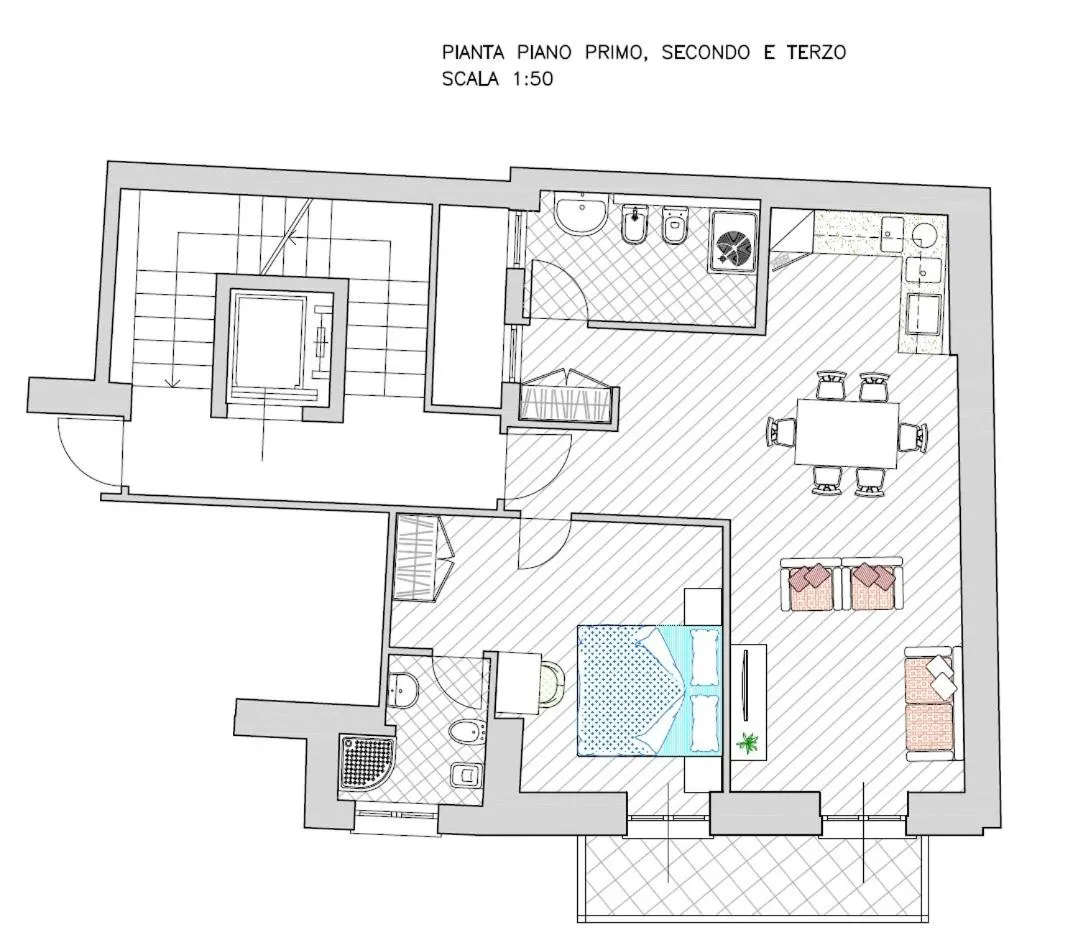 Floor plan in Residenza Alba - Molveno