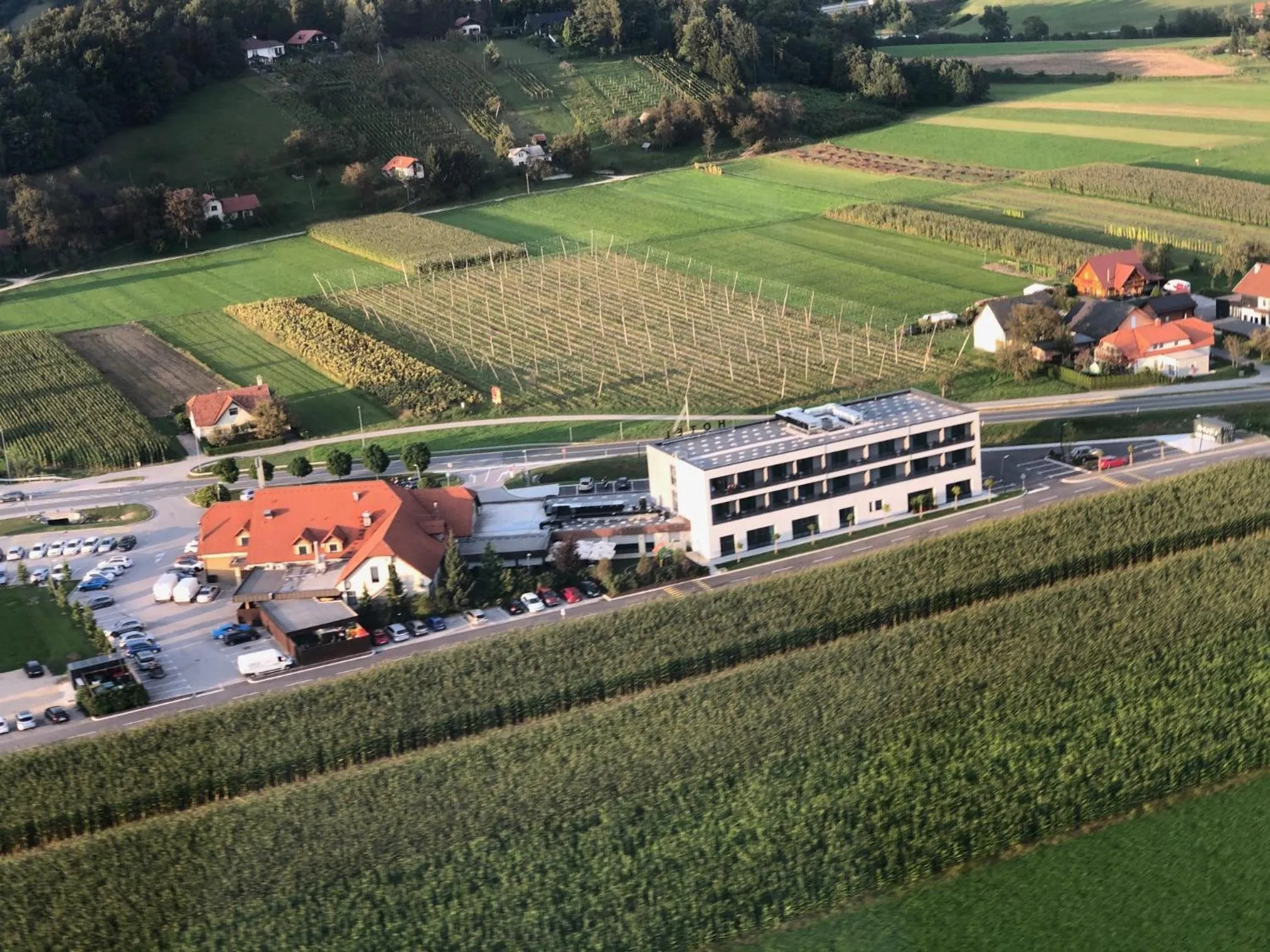 Property building in Guesthouse Grof